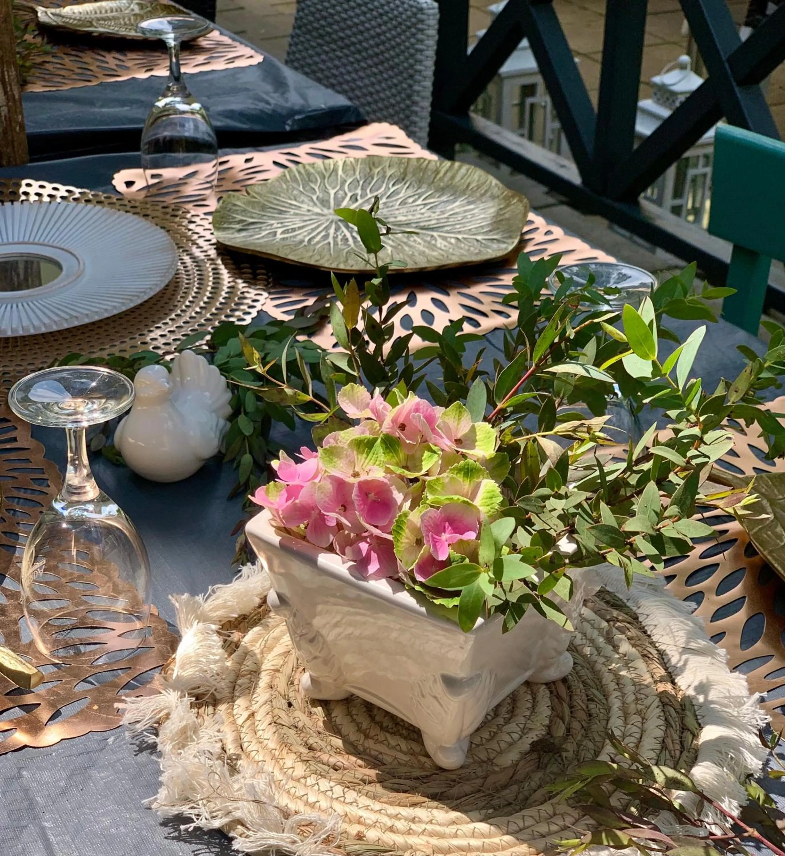 Restaurant/places to eat in Parkschlößchen Hotel