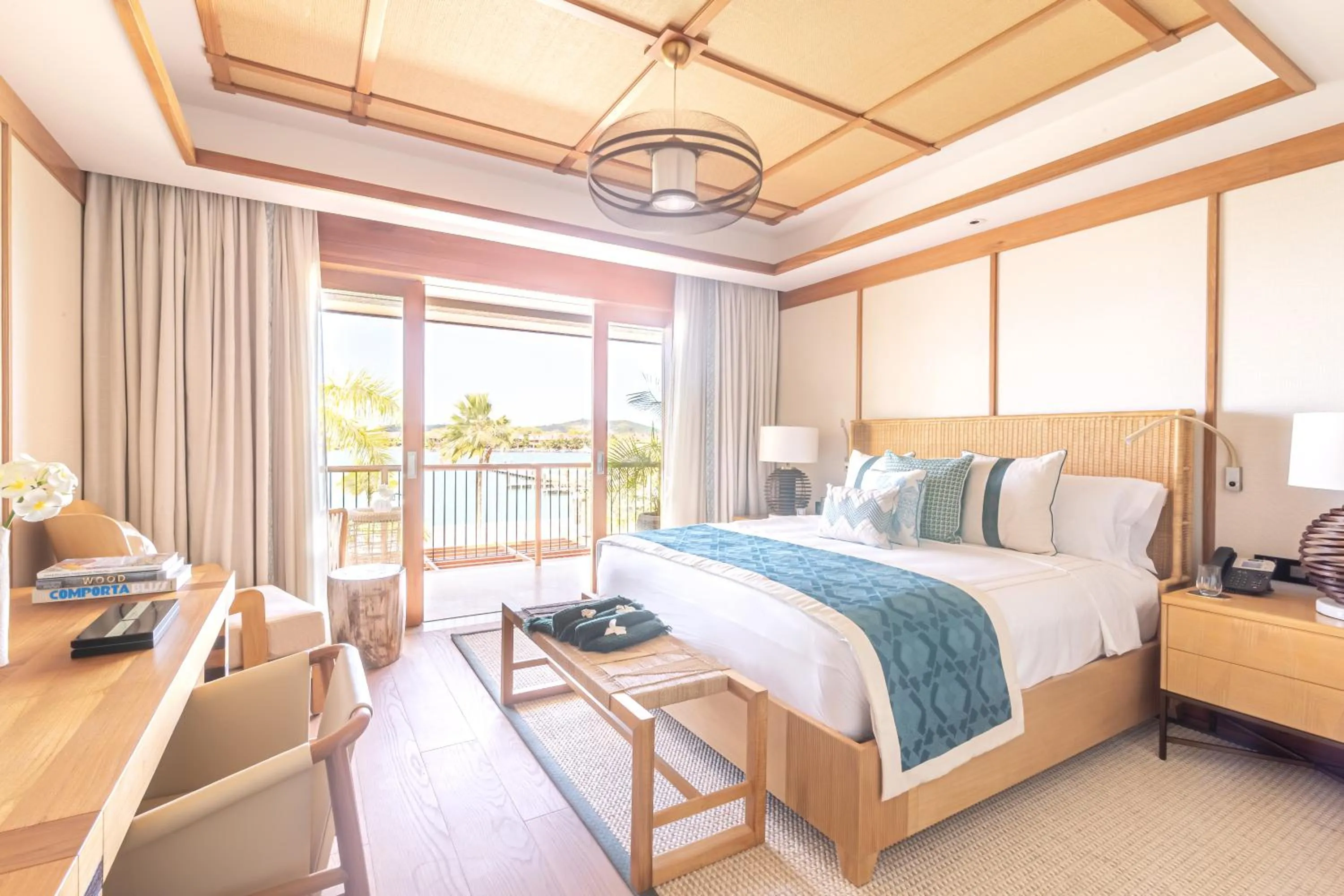 Bed in L'Escale Resort Marina & Spa - Small Luxury Hotels of the World