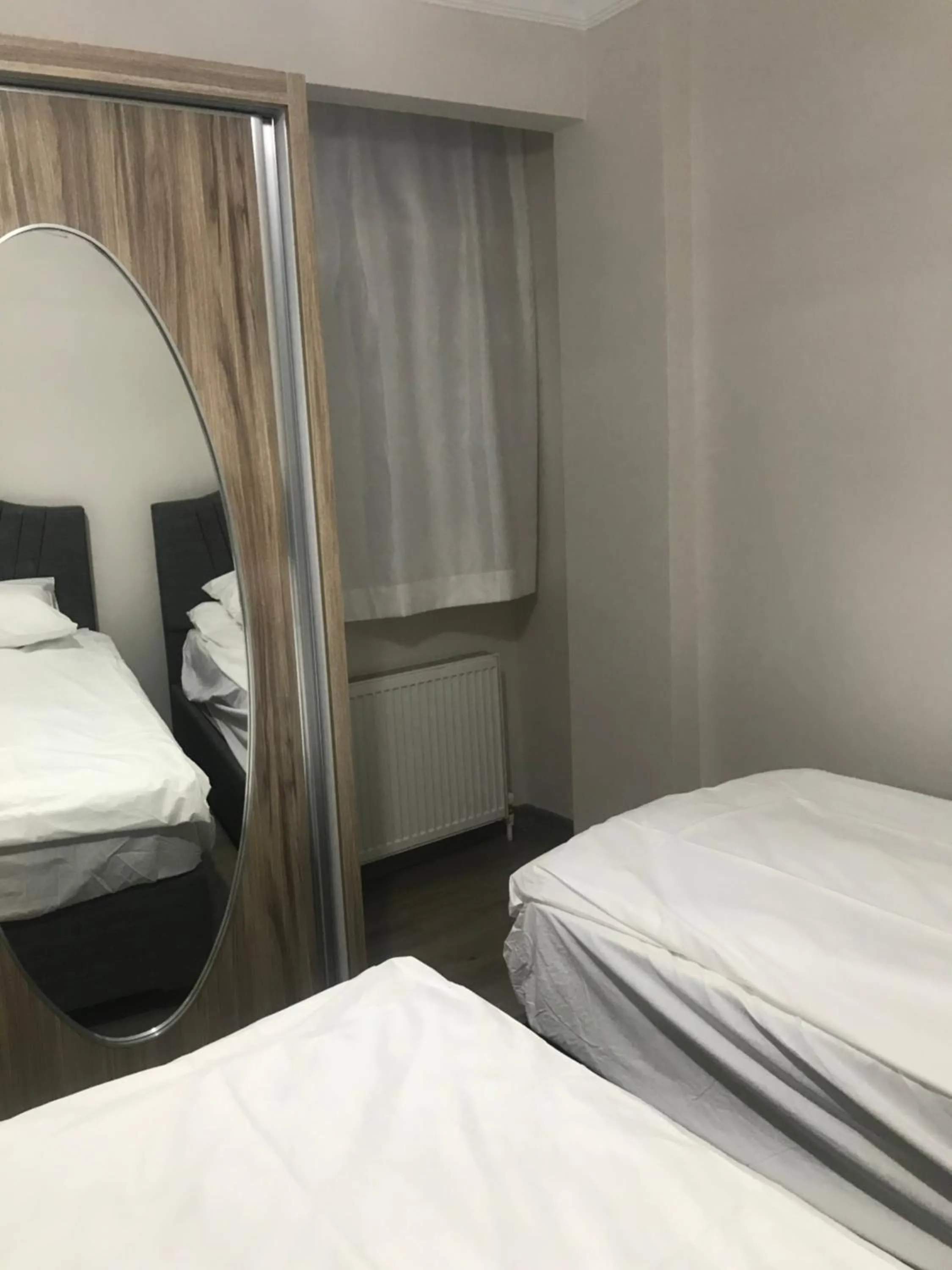 Bed in Hakan’s apartment