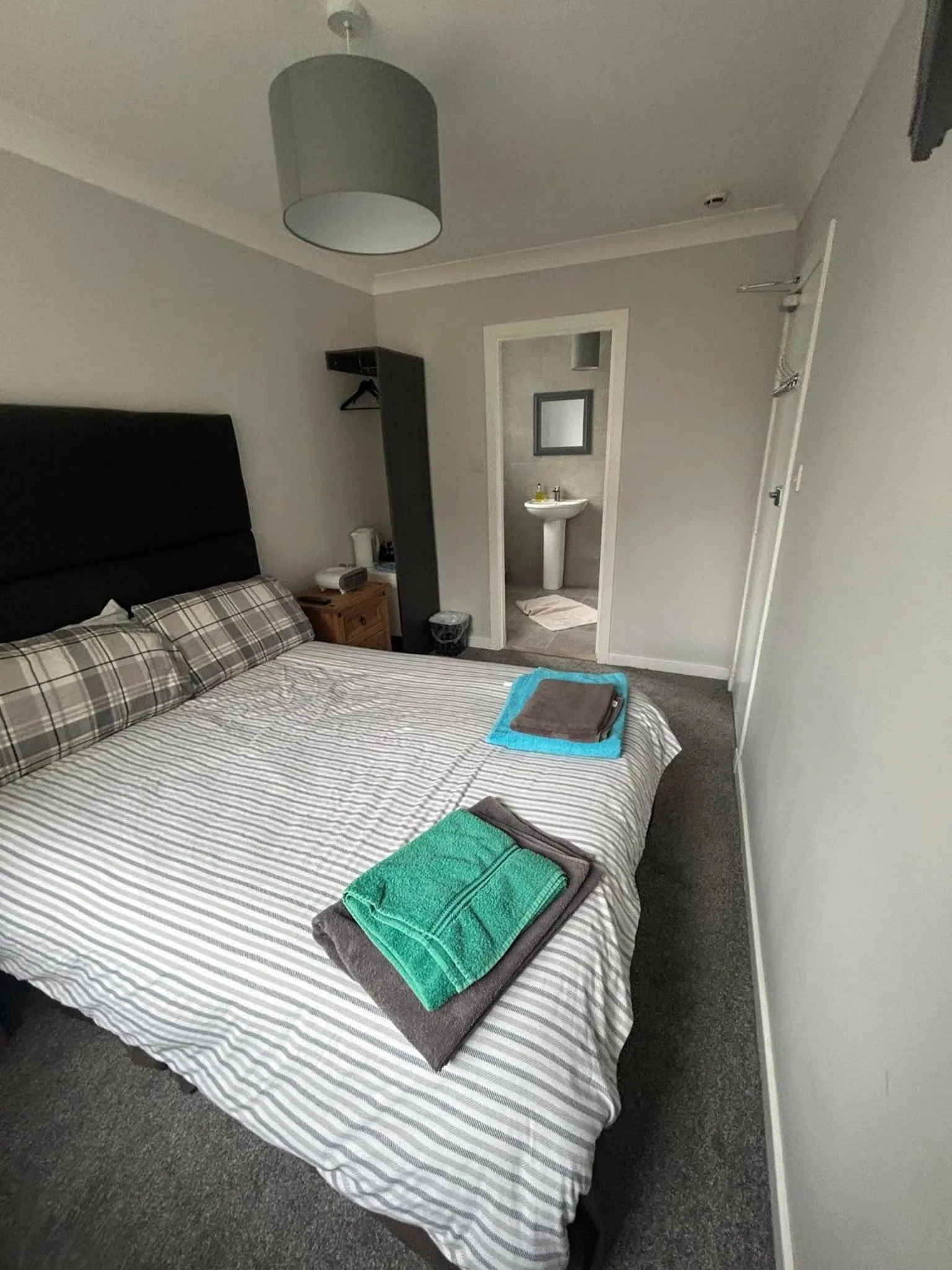 Bed in Manor House Hotel