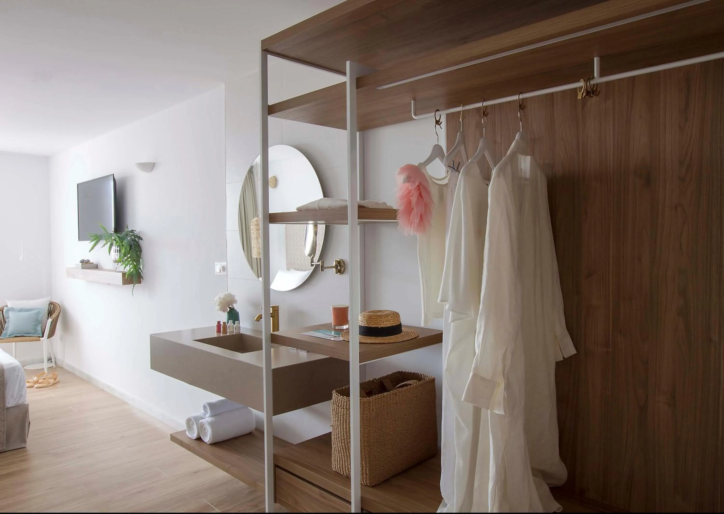 Decorative detail, Bed in May Altafulla Beach Boutique Hotel