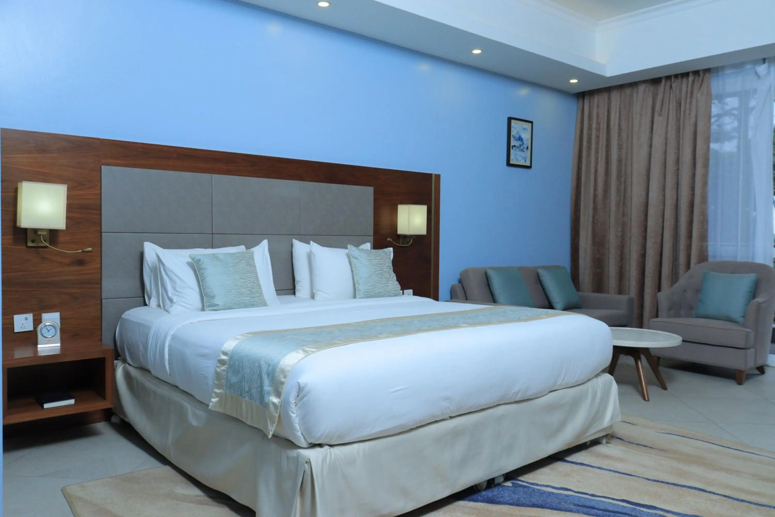 Bed in Admas Grand Hotel