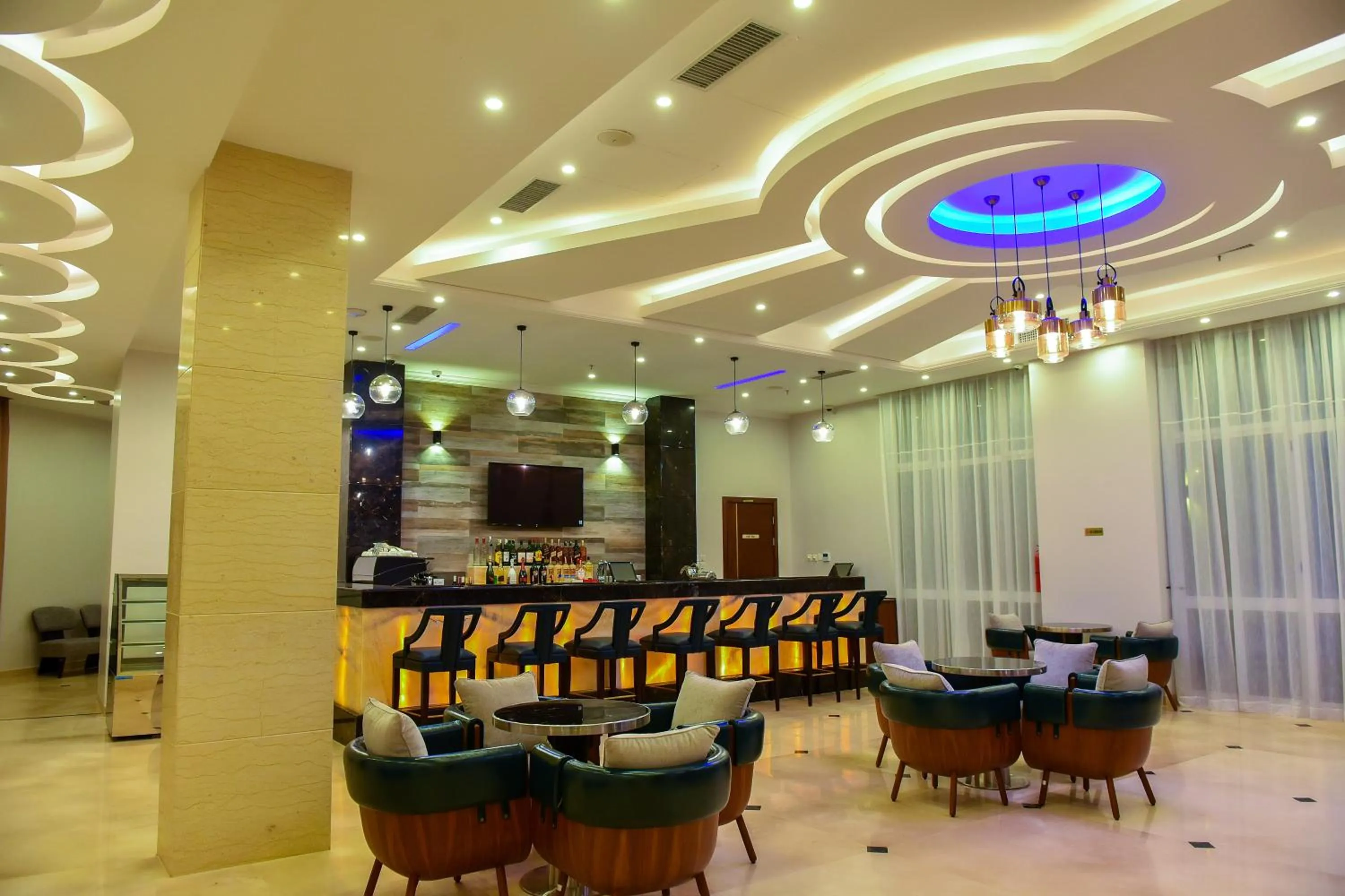 Lounge or bar in Admas Grand Hotel