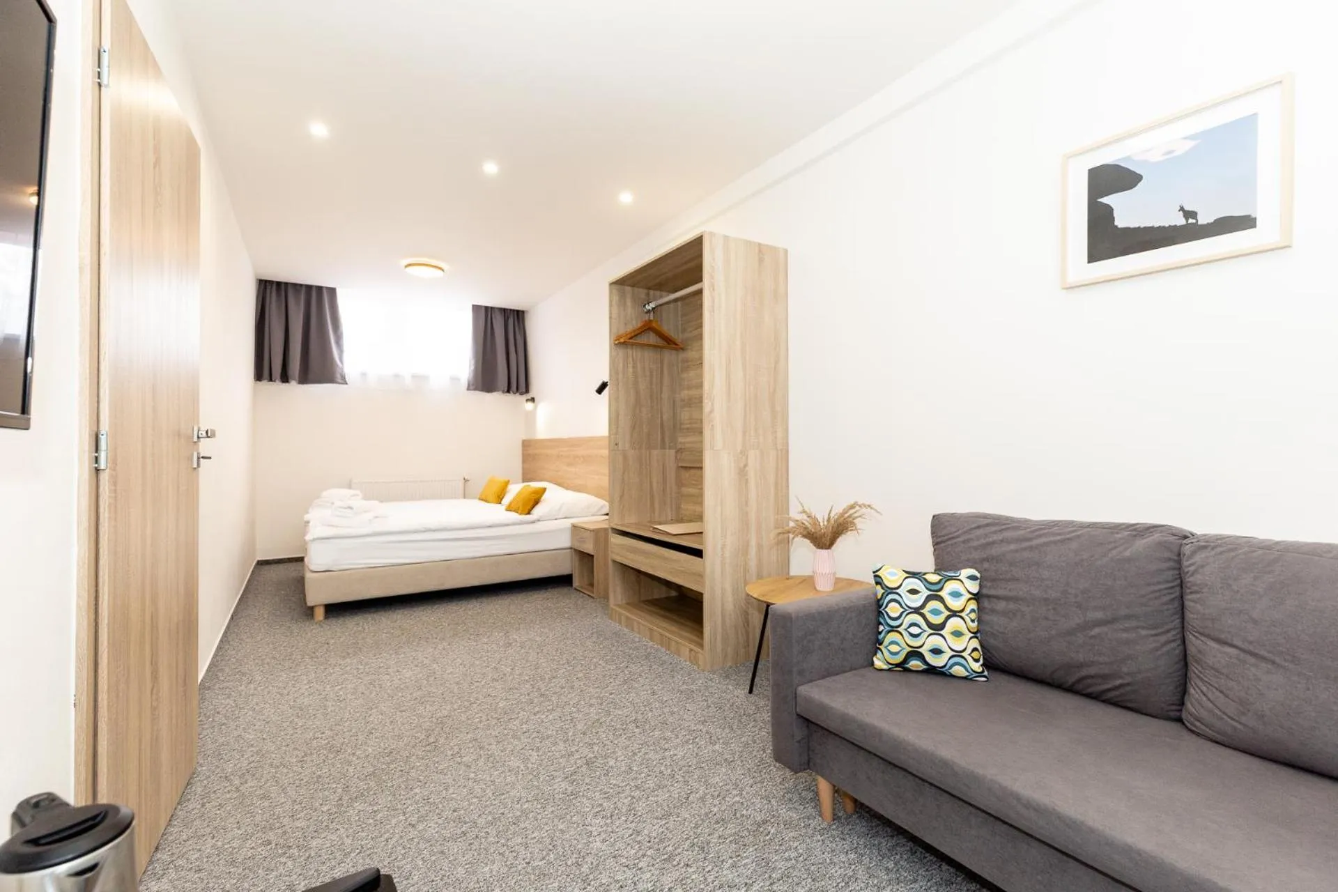 Bedroom, Bed in Chata Tale - Dom Horskej služby