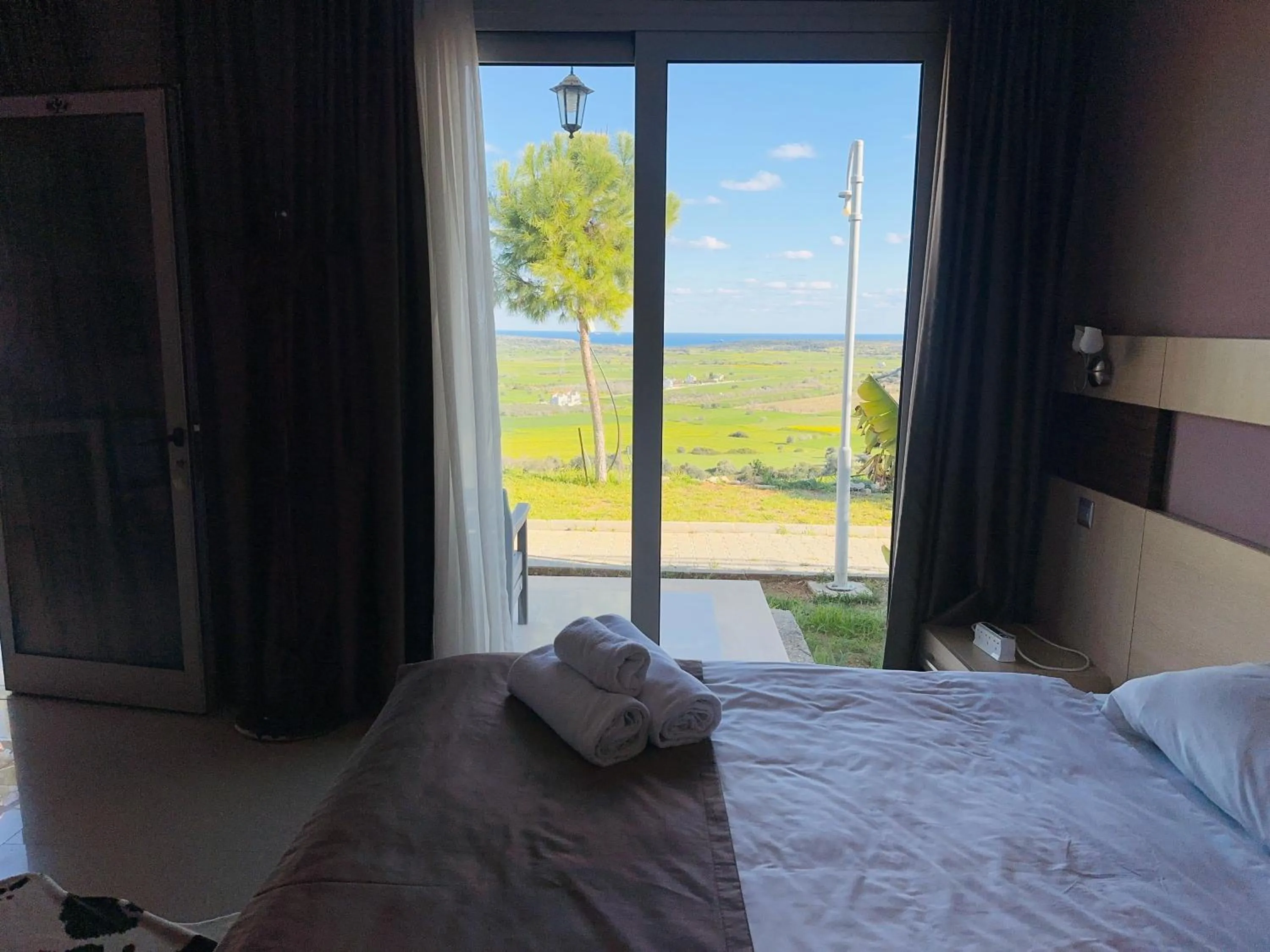 View (from property/room), Bed in Celebi Garden Hotel - Cittaslow Retreat