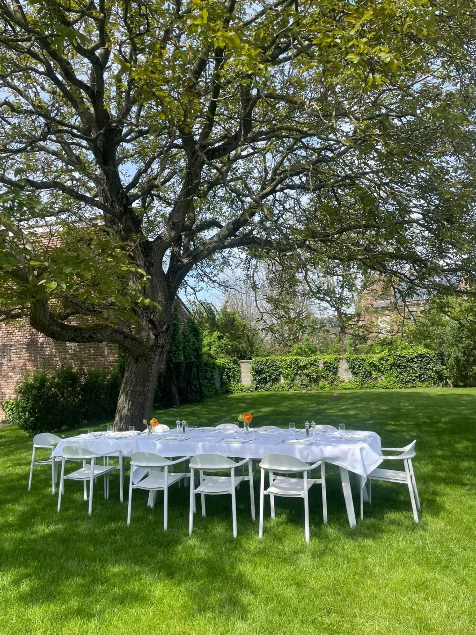 Garden in B&B Haspenhoeve