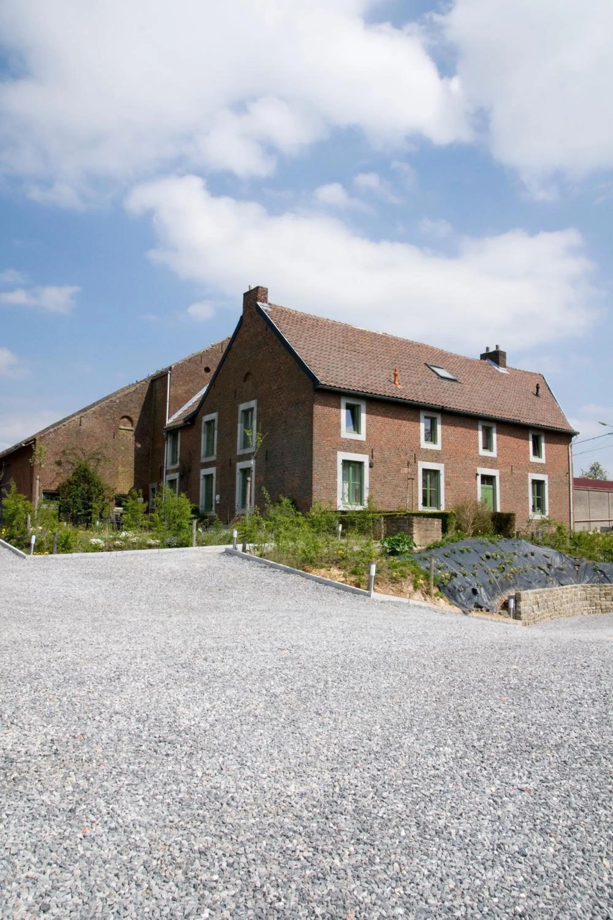 Facade/entrance in B&B Haspenhoeve