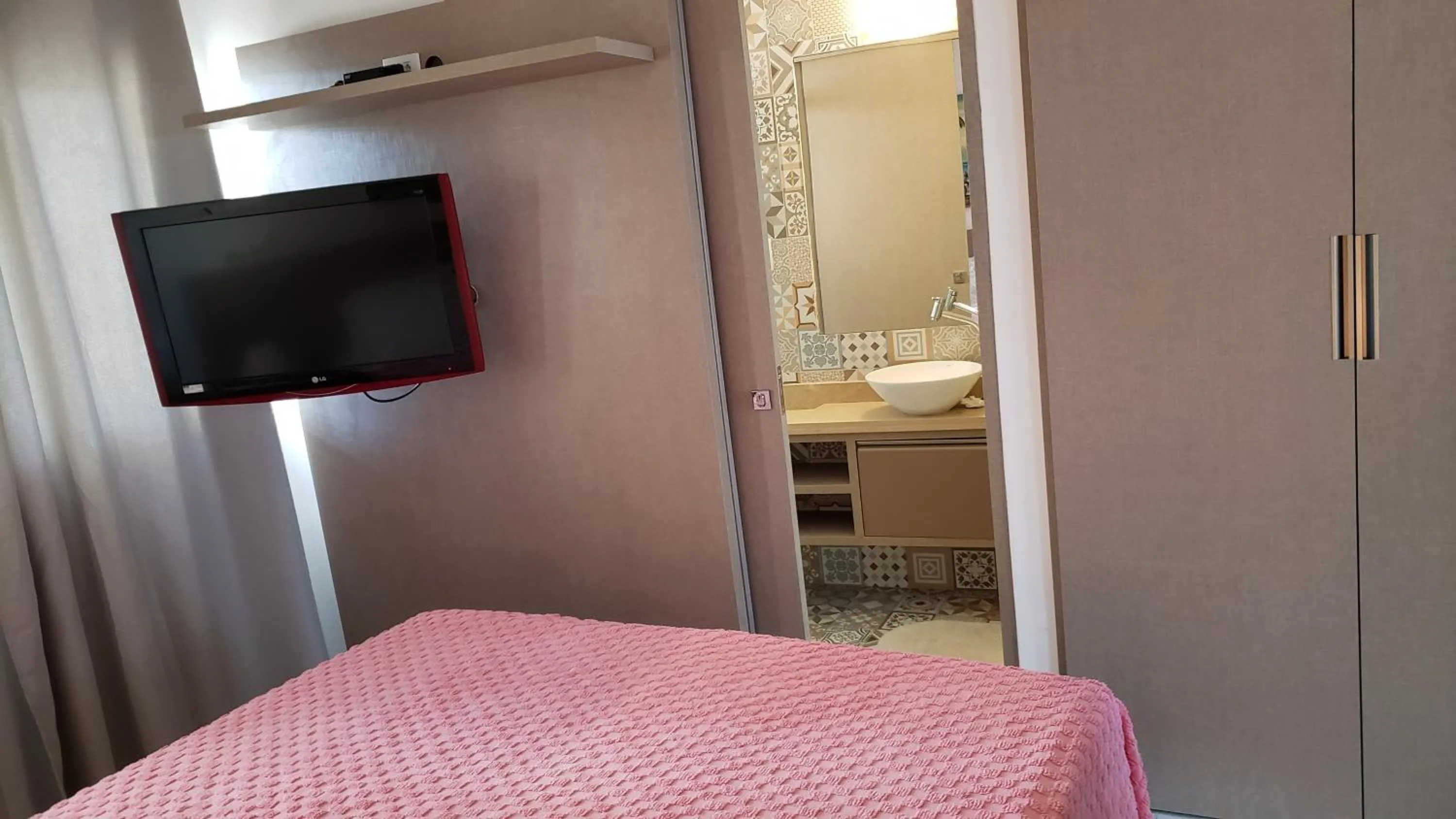 Bedroom, Bed in Solar Água Apart Pipa