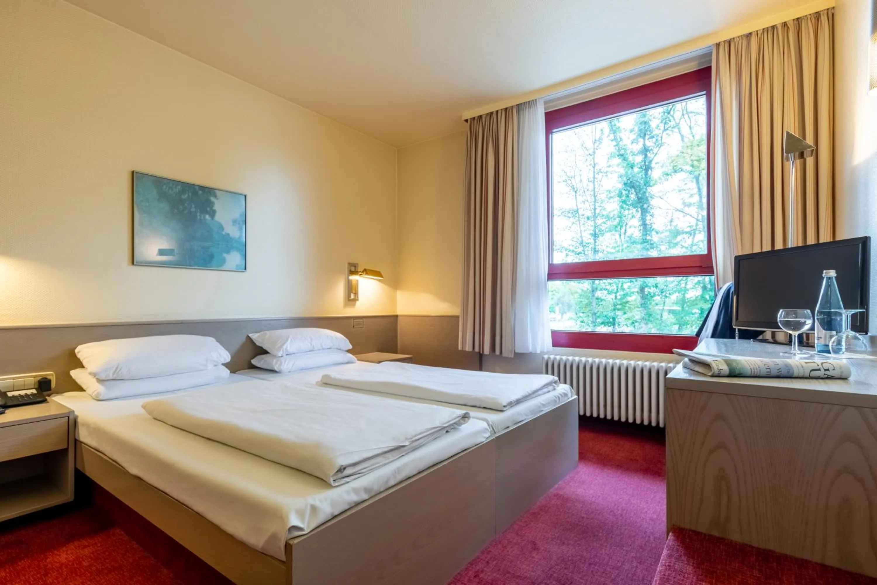 Bed in Hotel Baden-Baden
