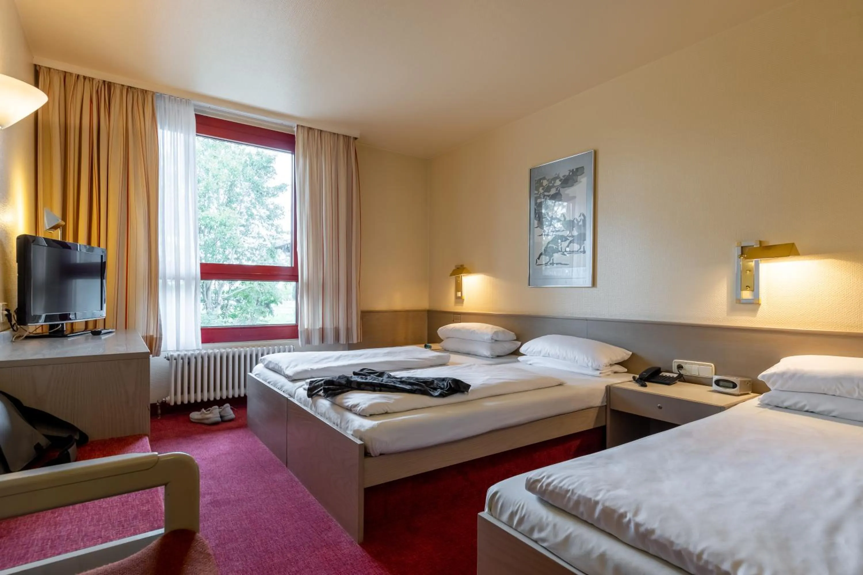 Bed in Hotel Baden-Baden