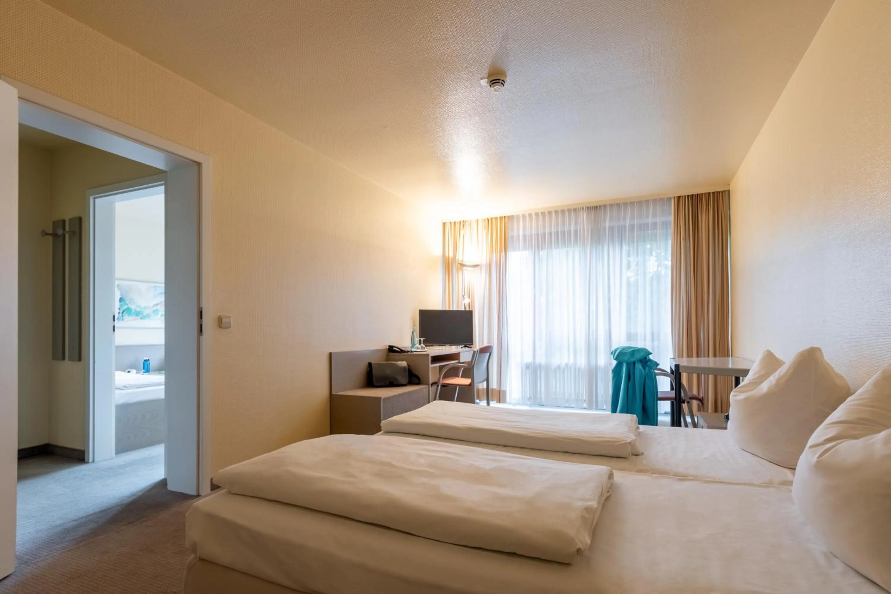 Decorative detail, Bed in Hotel Baden-Baden