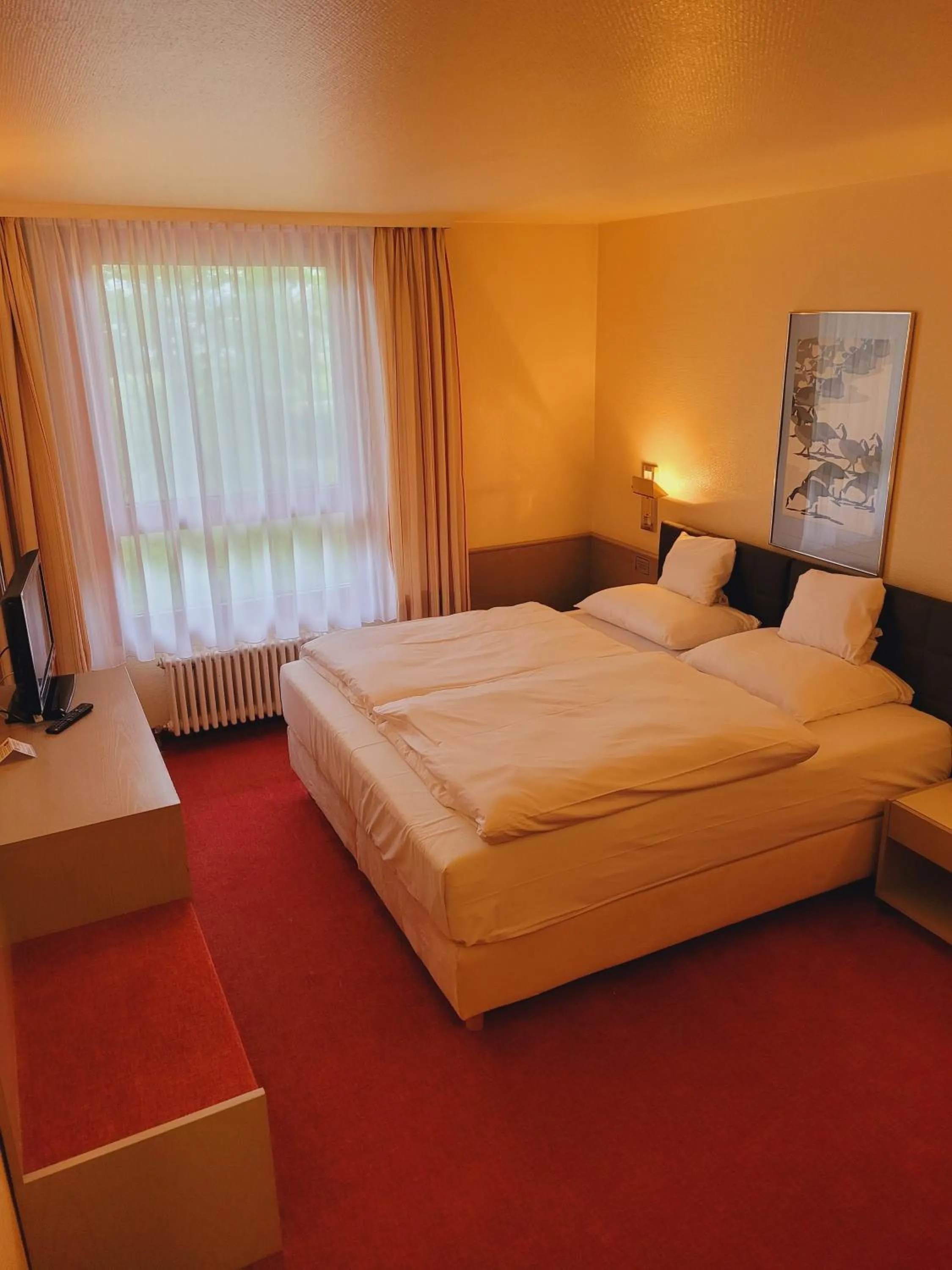 Bed in Hotel Baden-Baden