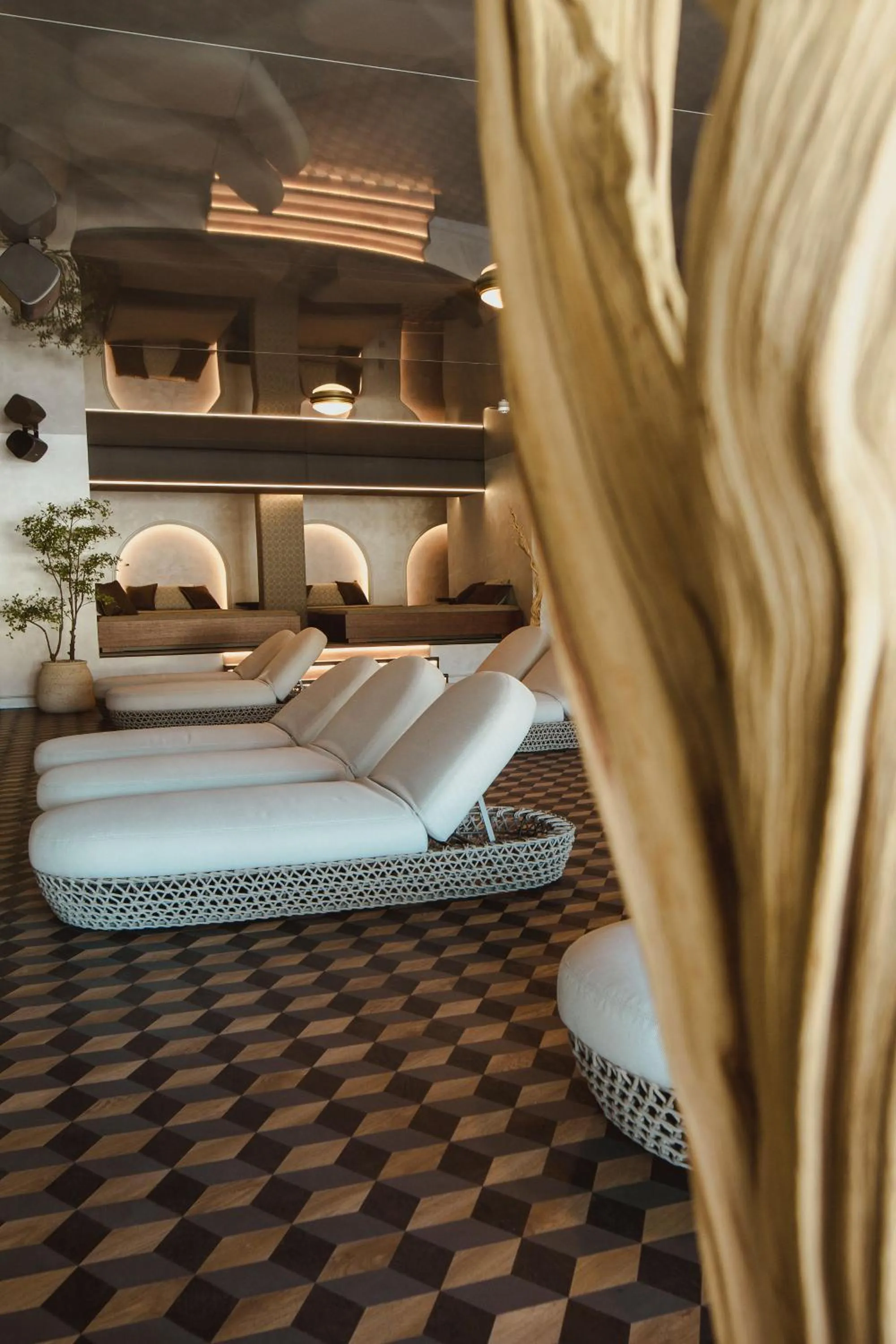 Seating area, Bed in Gradiali Wellness and SPA