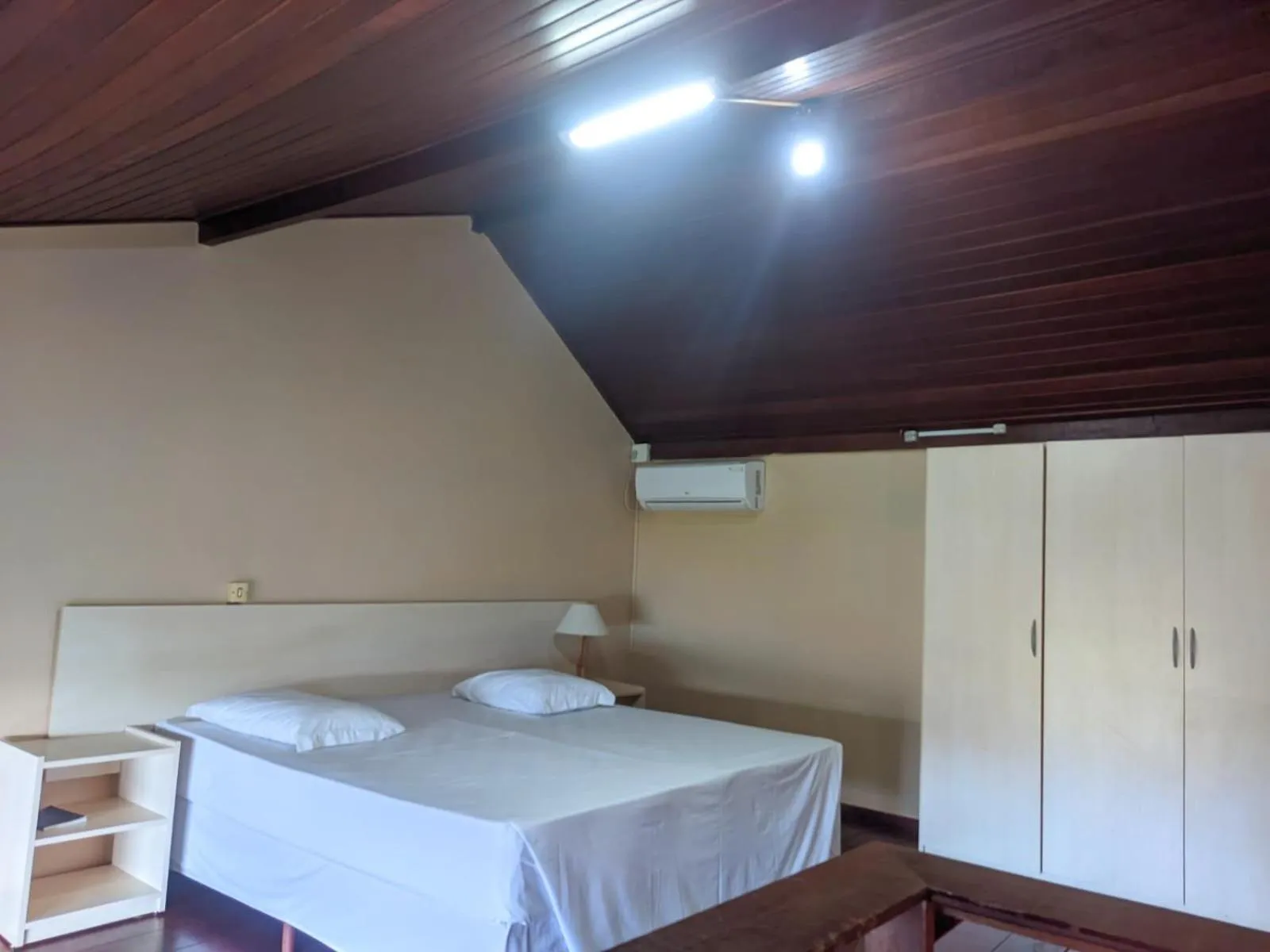 Bed in Morro do Sol Hotel & Eventos