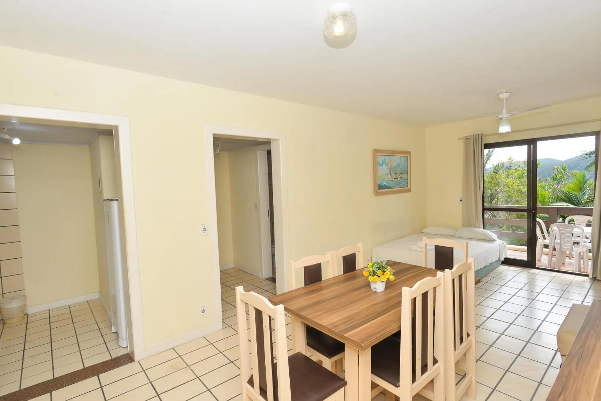 Living room in Morro do Sol Hotel & Eventos