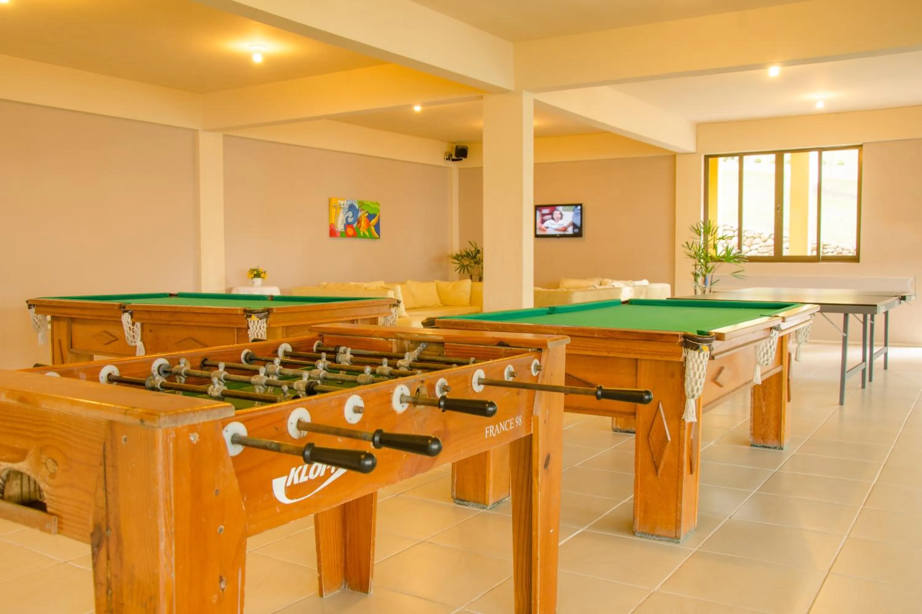 Billiard in Morro do Sol Hotel & Eventos