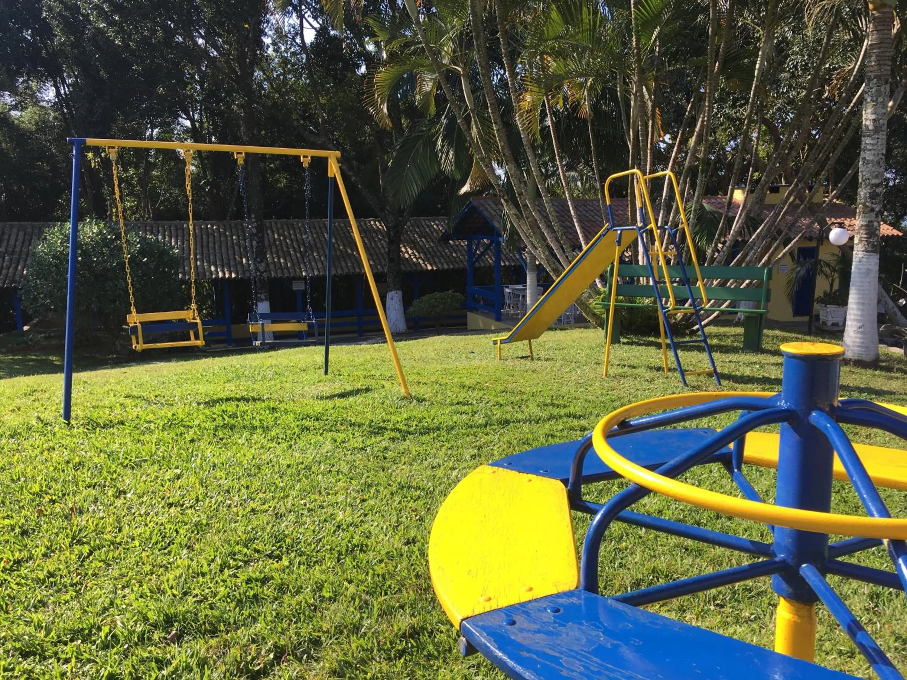 Children play ground in Morro do Sol Hotel & Eventos