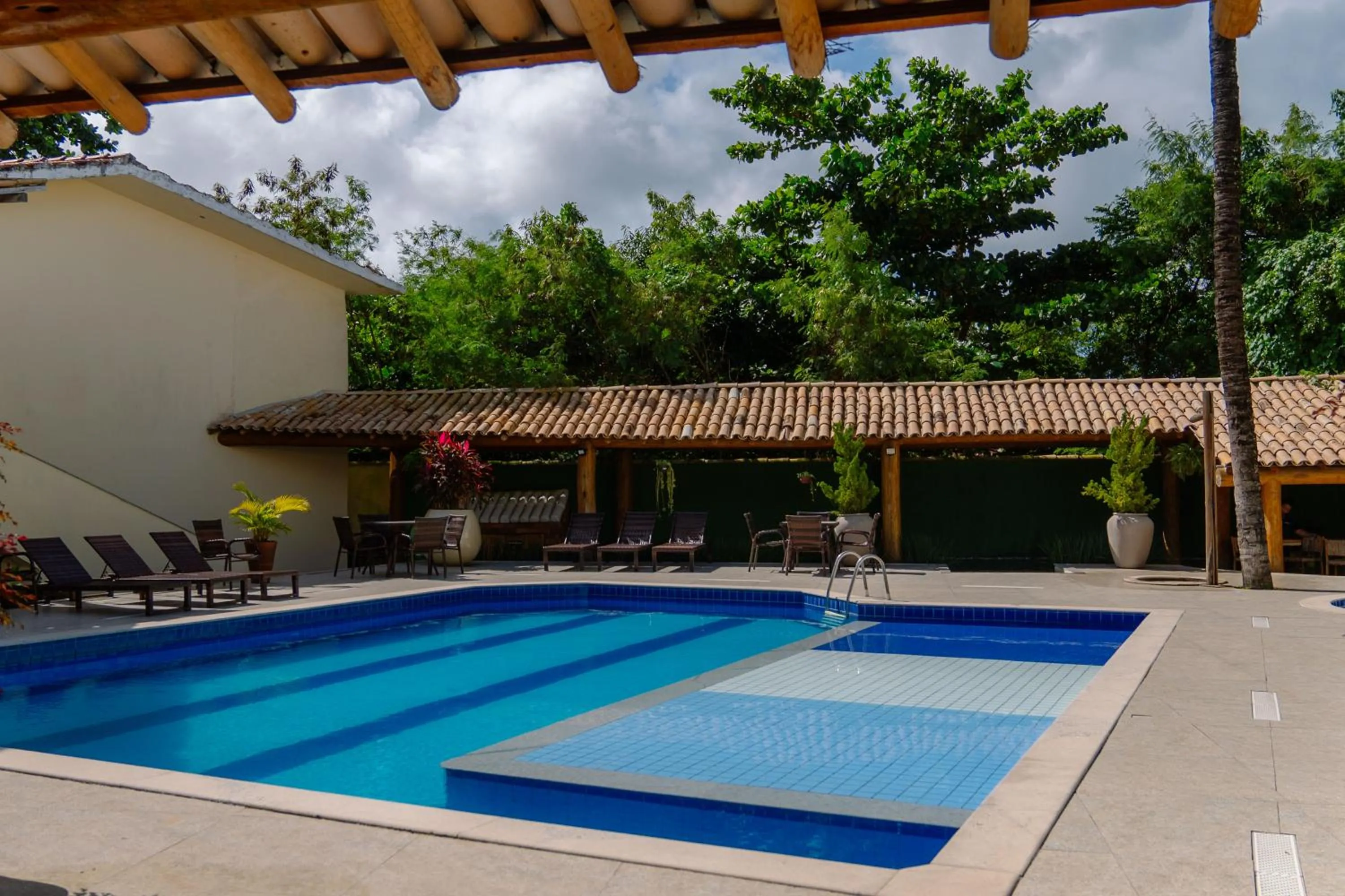 Pool view in Miola Hotel