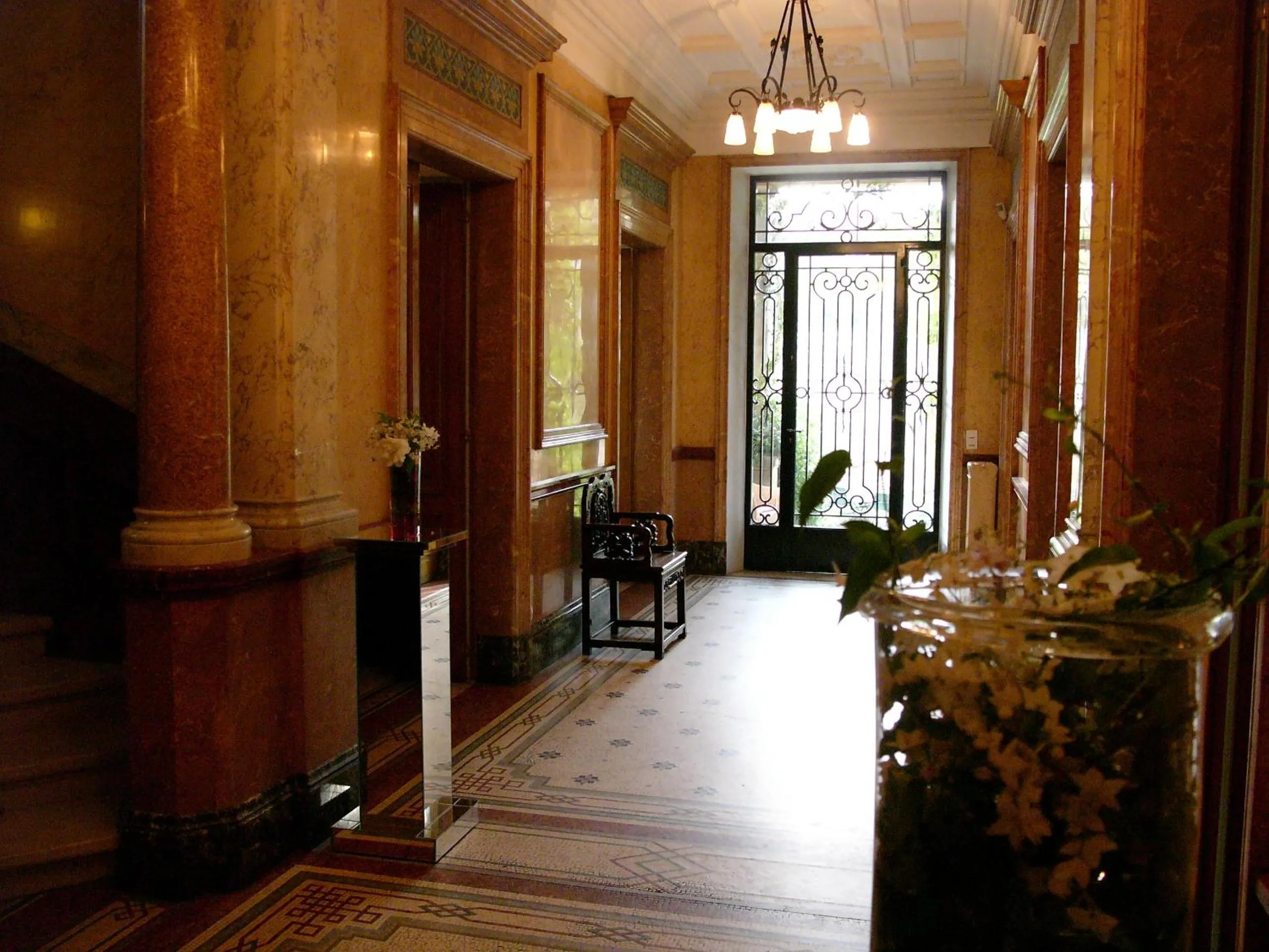 Lobby or reception in La Maison de Sophie