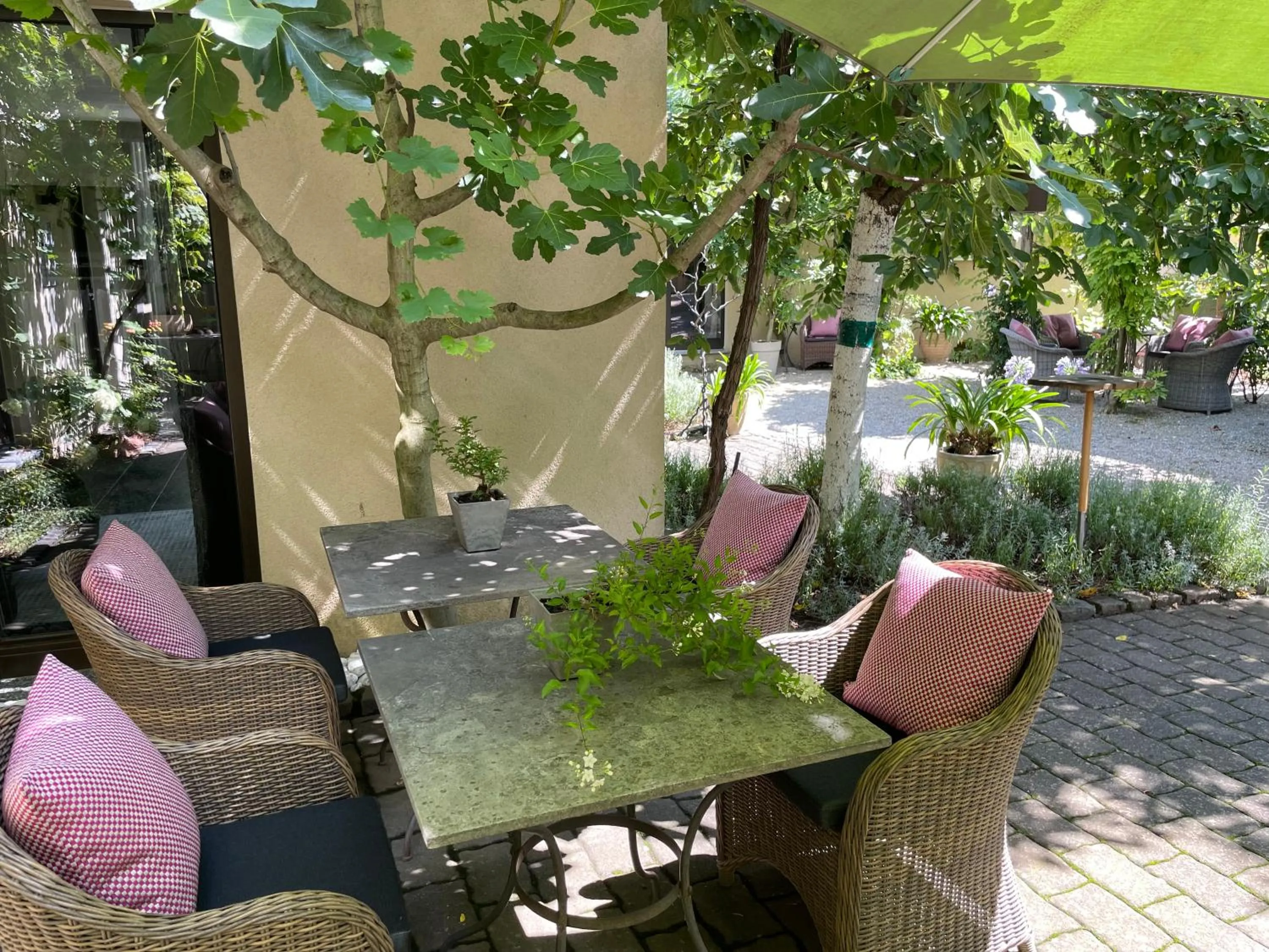 Patio in Jugendstil-Hof