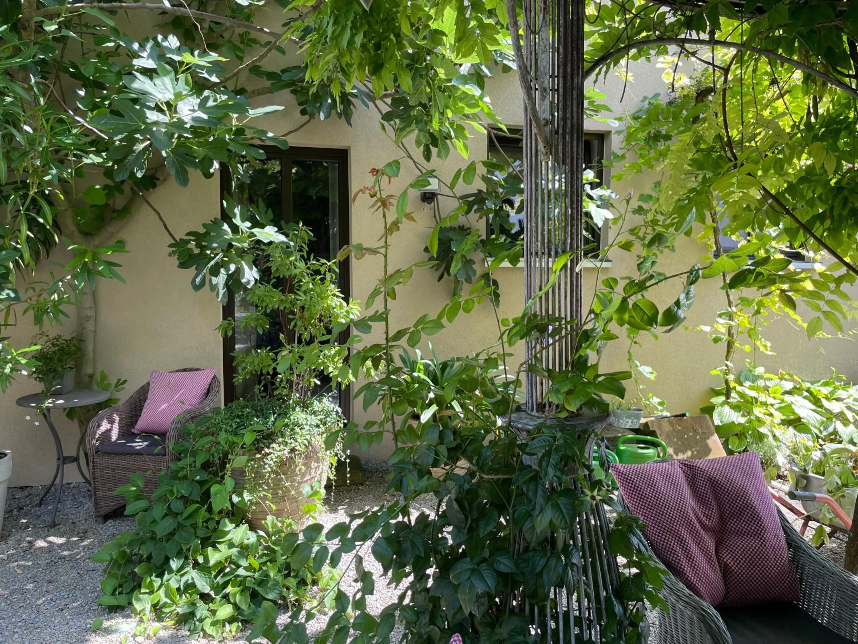 Patio in Jugendstil-Hof