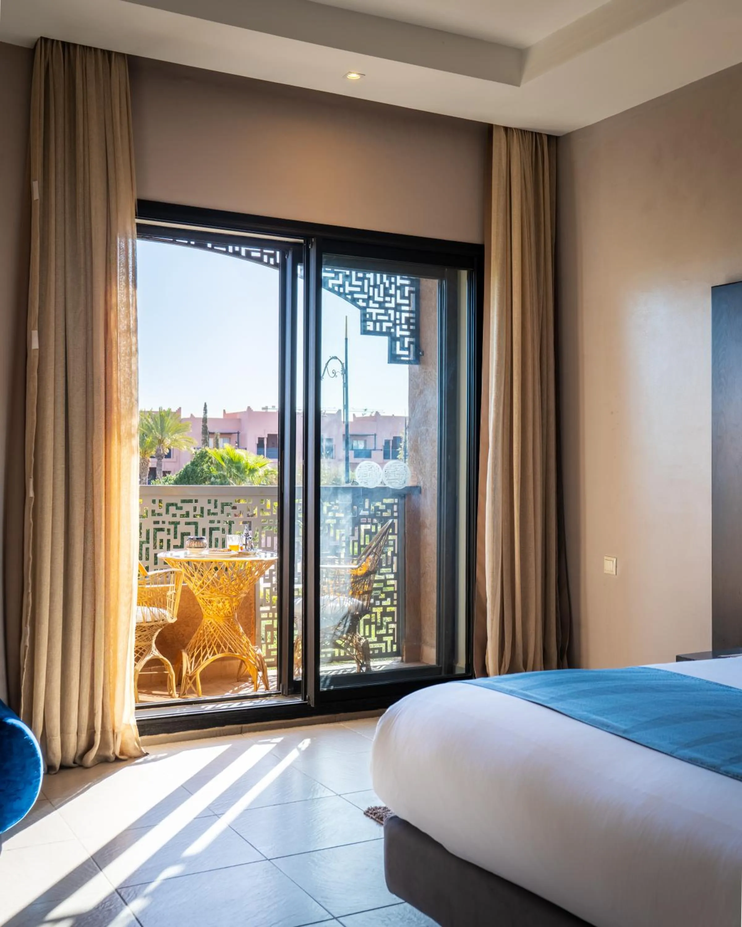 View (from property/room), Bed in Kech Boutique Hotel & Spa