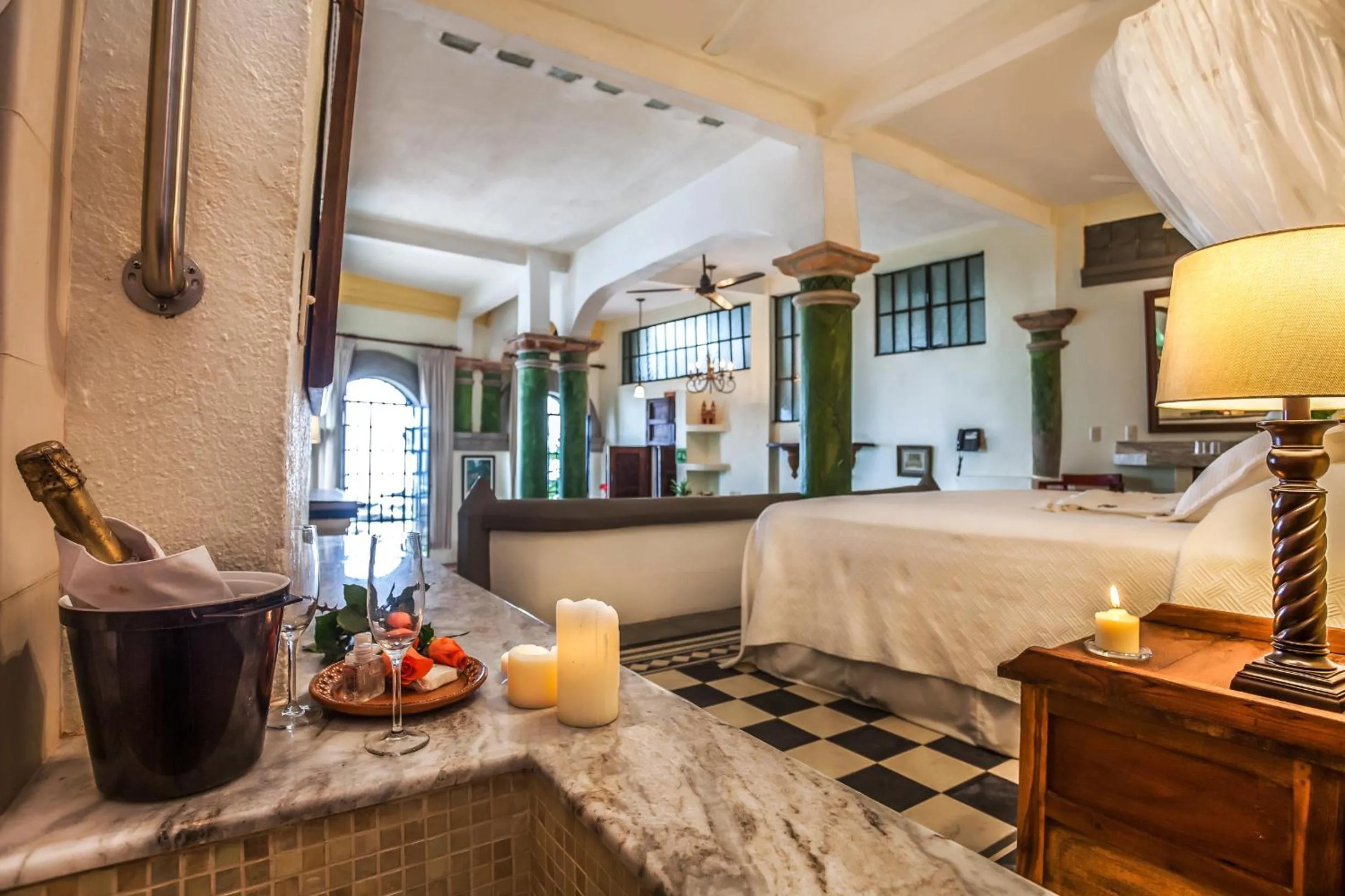 Bathroom in Quinta Maria Cortez Beach Hotel