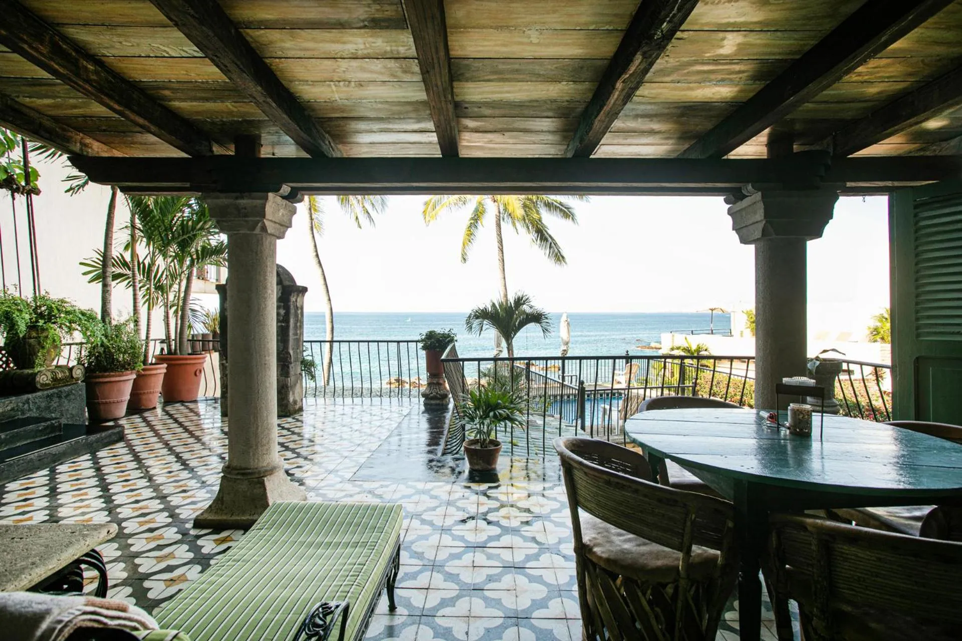 Balcony/Terrace in Quinta Maria Cortez Beach Hotel