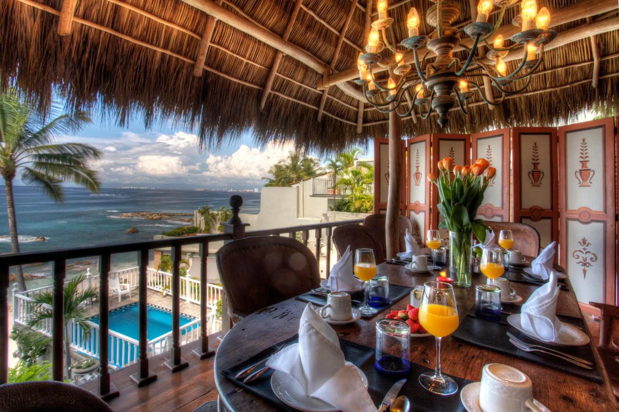 Breakfast in Quinta Maria Cortez Beach Hotel