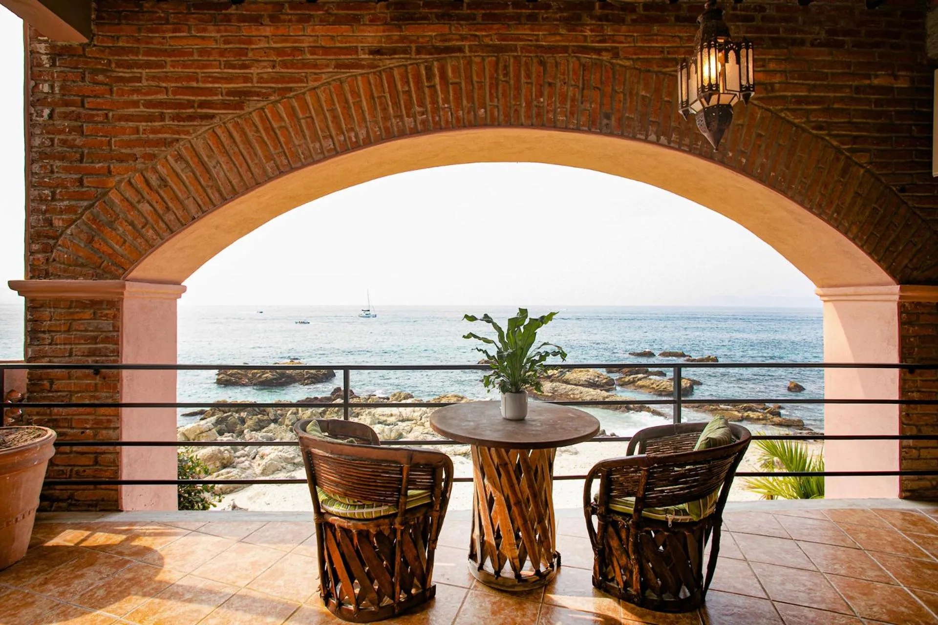 Balcony/Terrace in Quinta Maria Cortez Beach Hotel