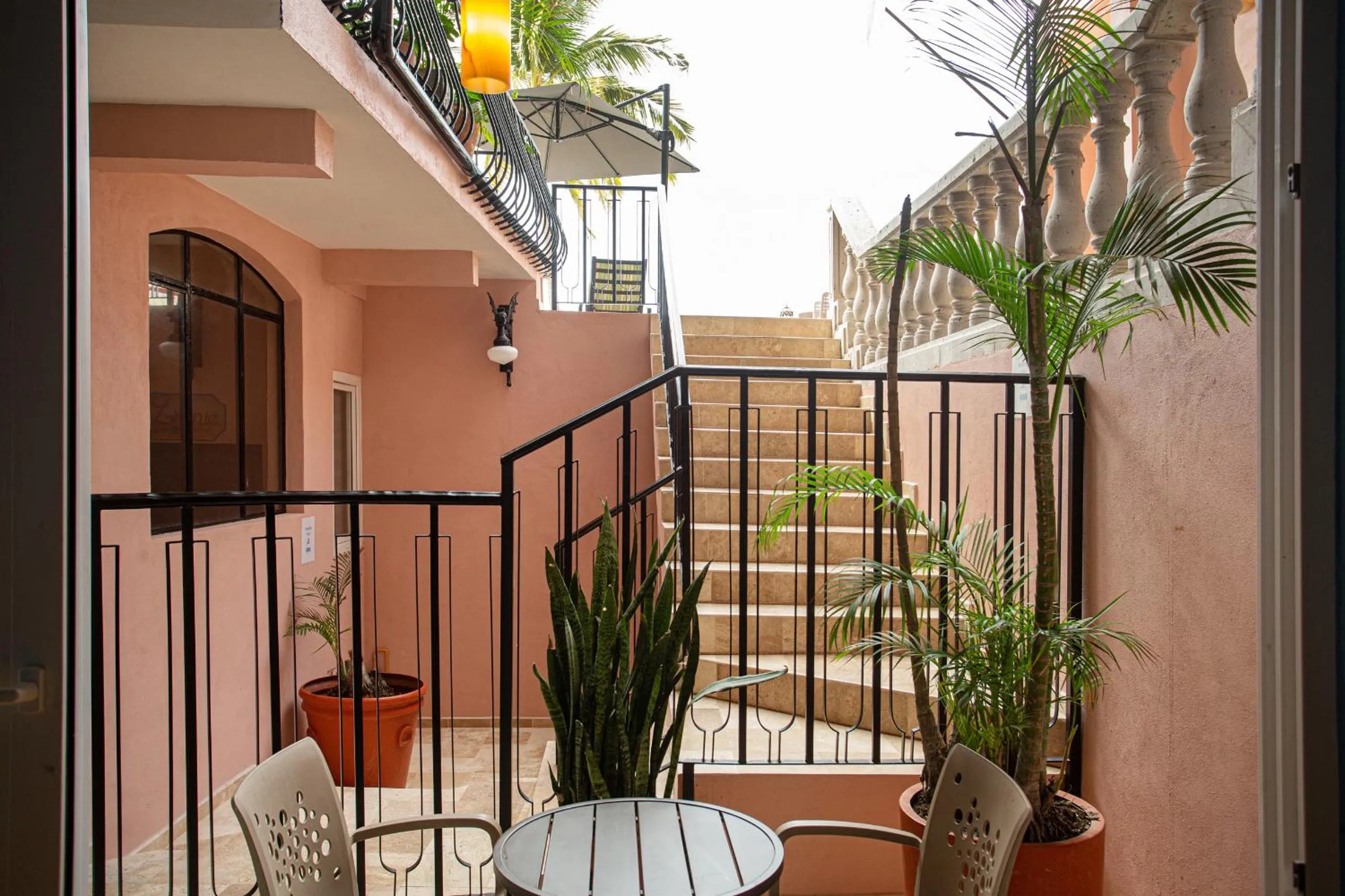 Patio in Quinta Maria Cortez Beach Hotel