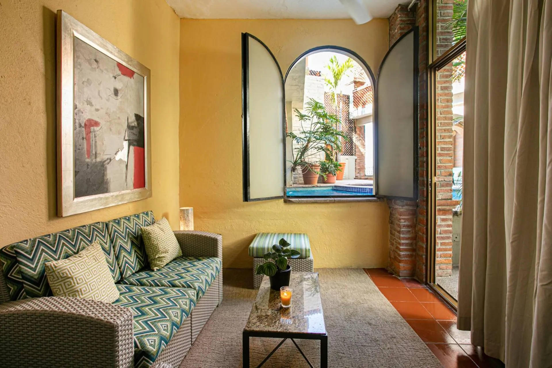 Living room in Quinta Maria Cortez Beach Hotel