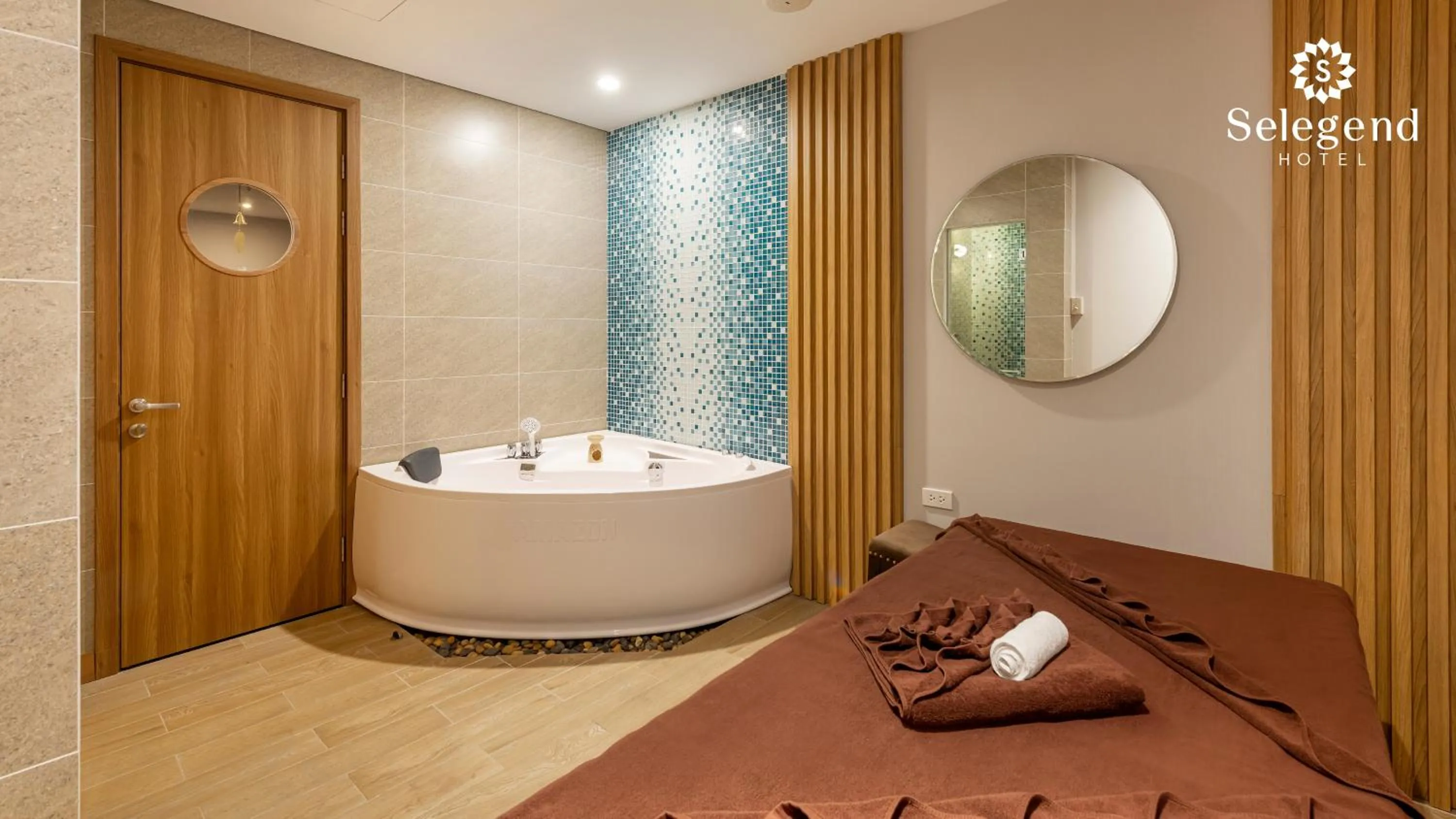 Spa and wellness centre/facilities, Bed in Selegend Hotel Thái Bình