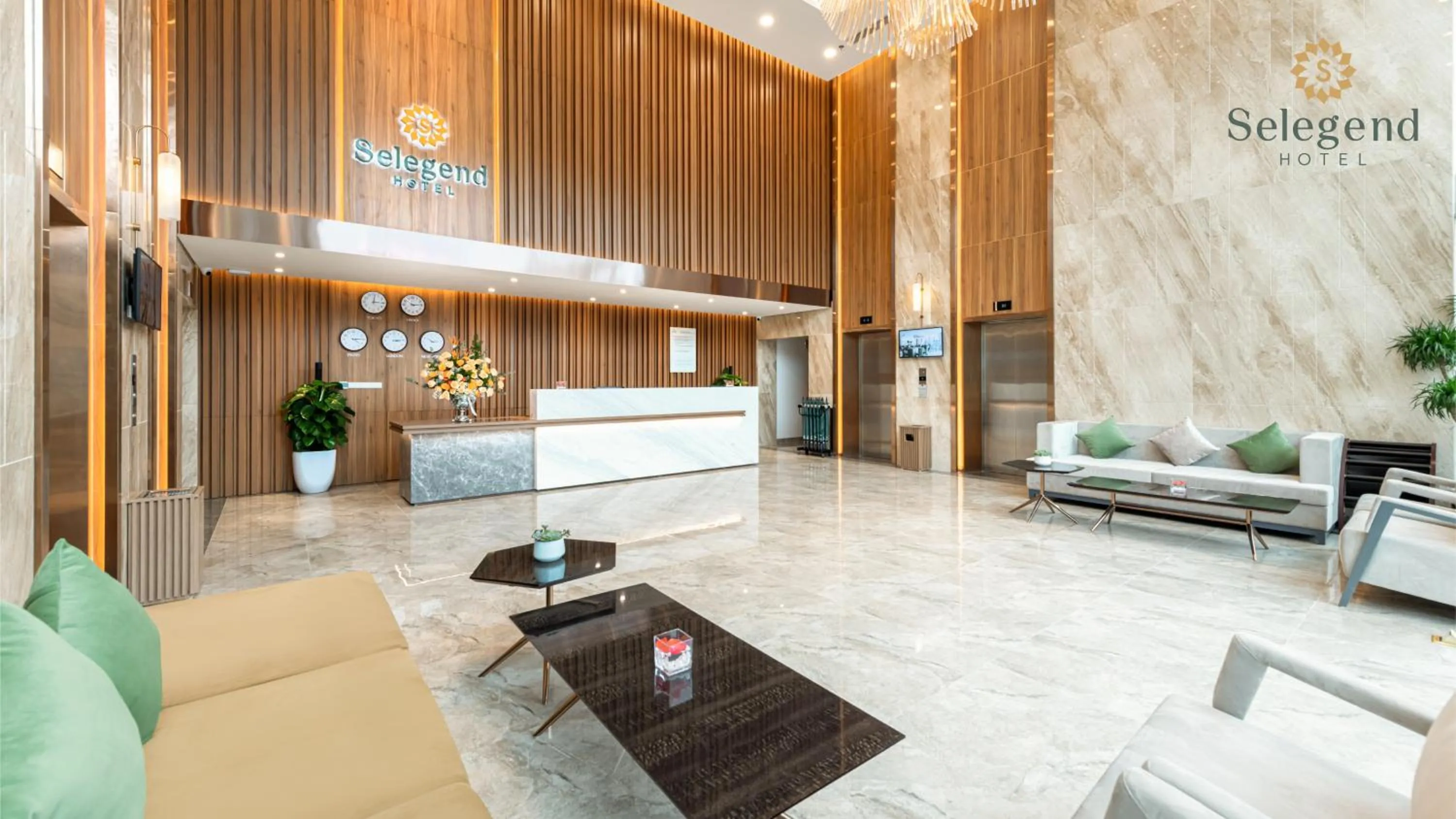 Lobby or reception in Selegend Hotel Thái Bình