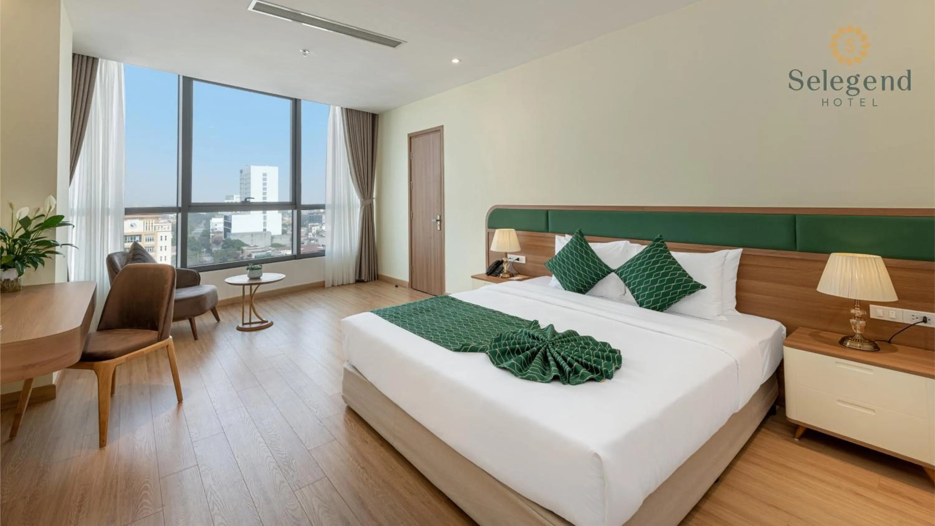 Photo of the whole room, Bed in Selegend Hotel Thái Bình