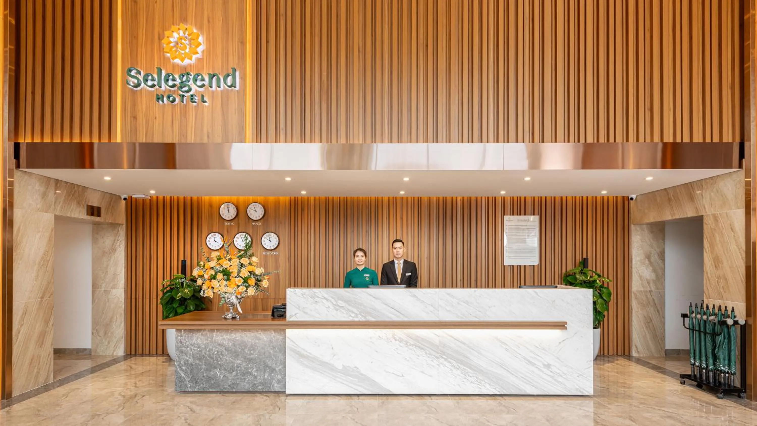 Lobby or reception in Selegend Hotel Thái Bình