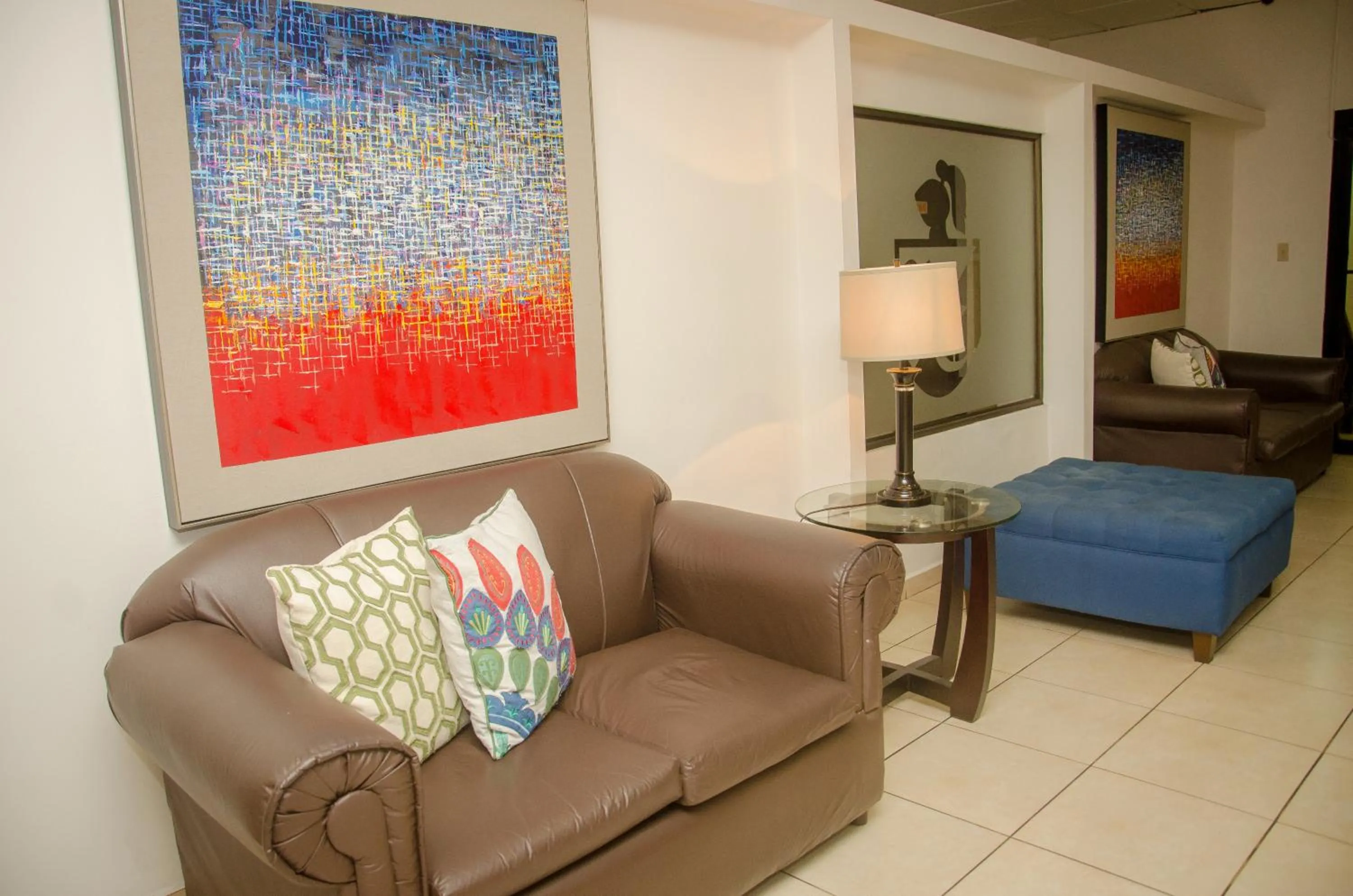 Seating area in Hotel Residencial Cervantes