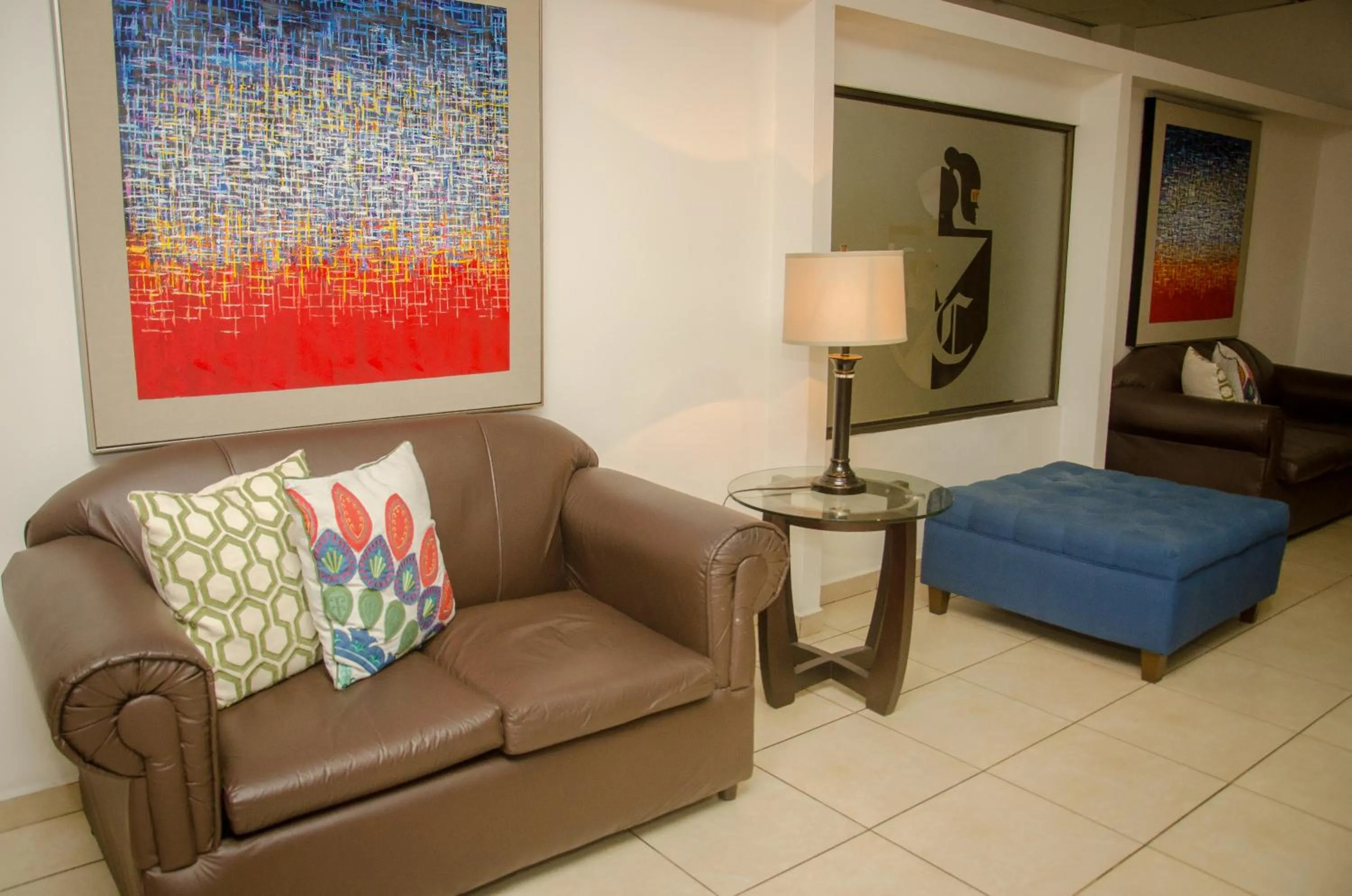 Seating area in Hotel Residencial Cervantes