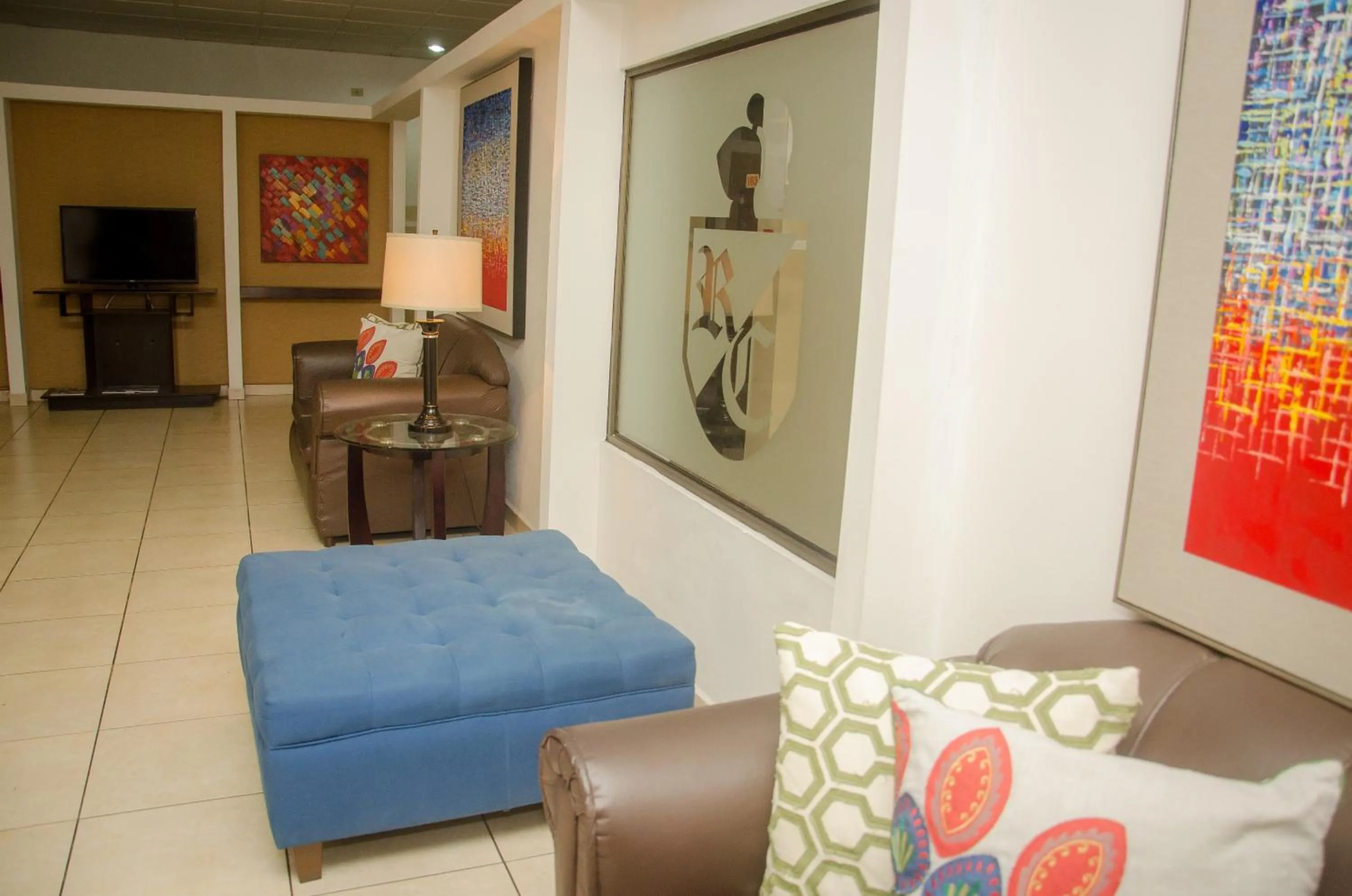 Lobby or reception in Hotel Residencial Cervantes