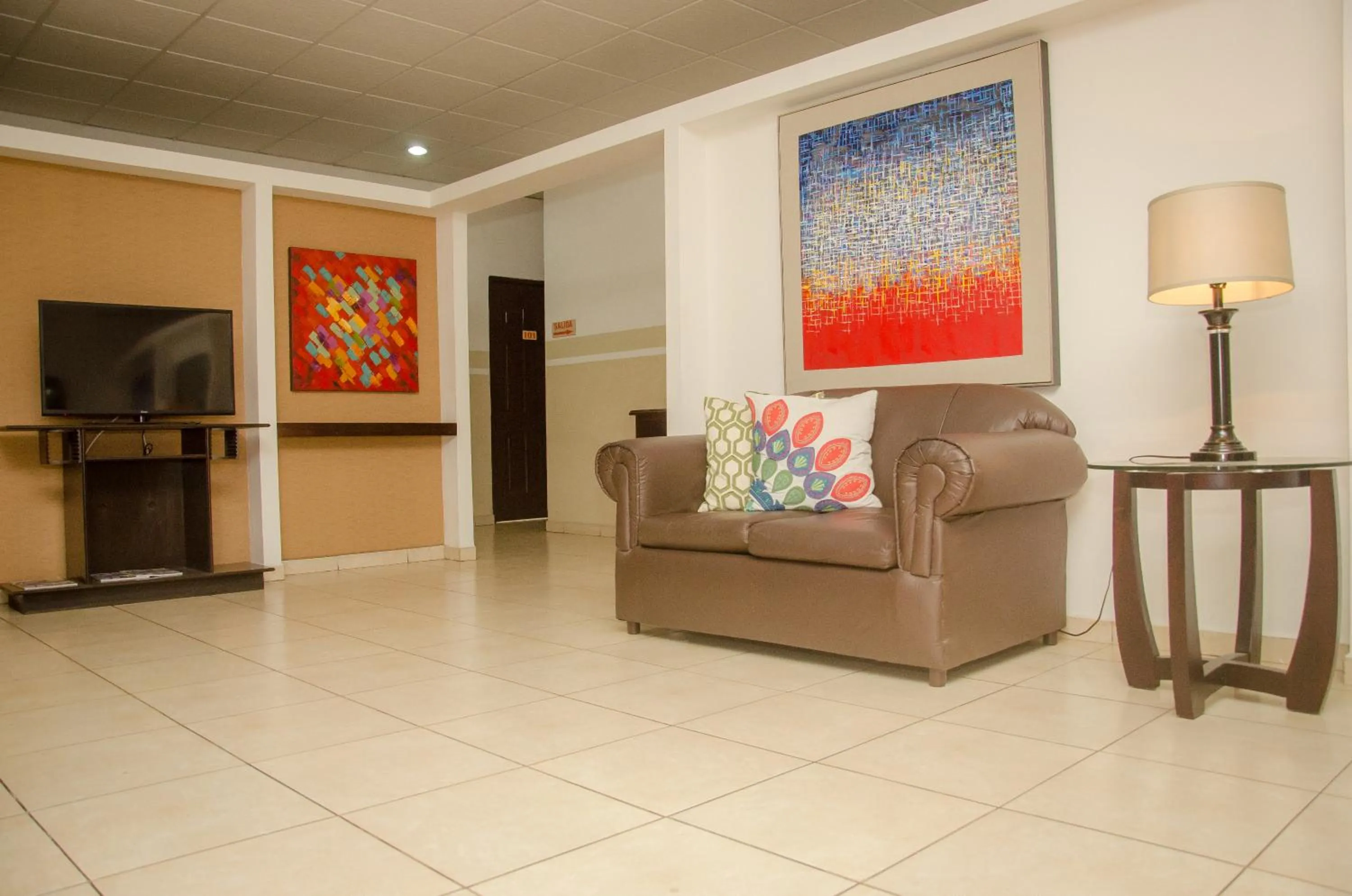 Lobby or reception in Hotel Residencial Cervantes