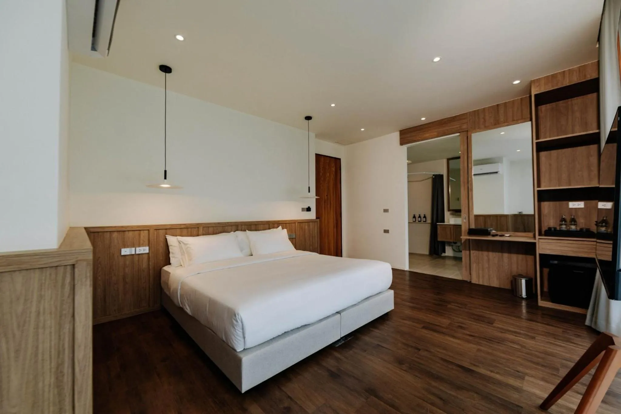 Bed in Shanti-Retreat Hotel