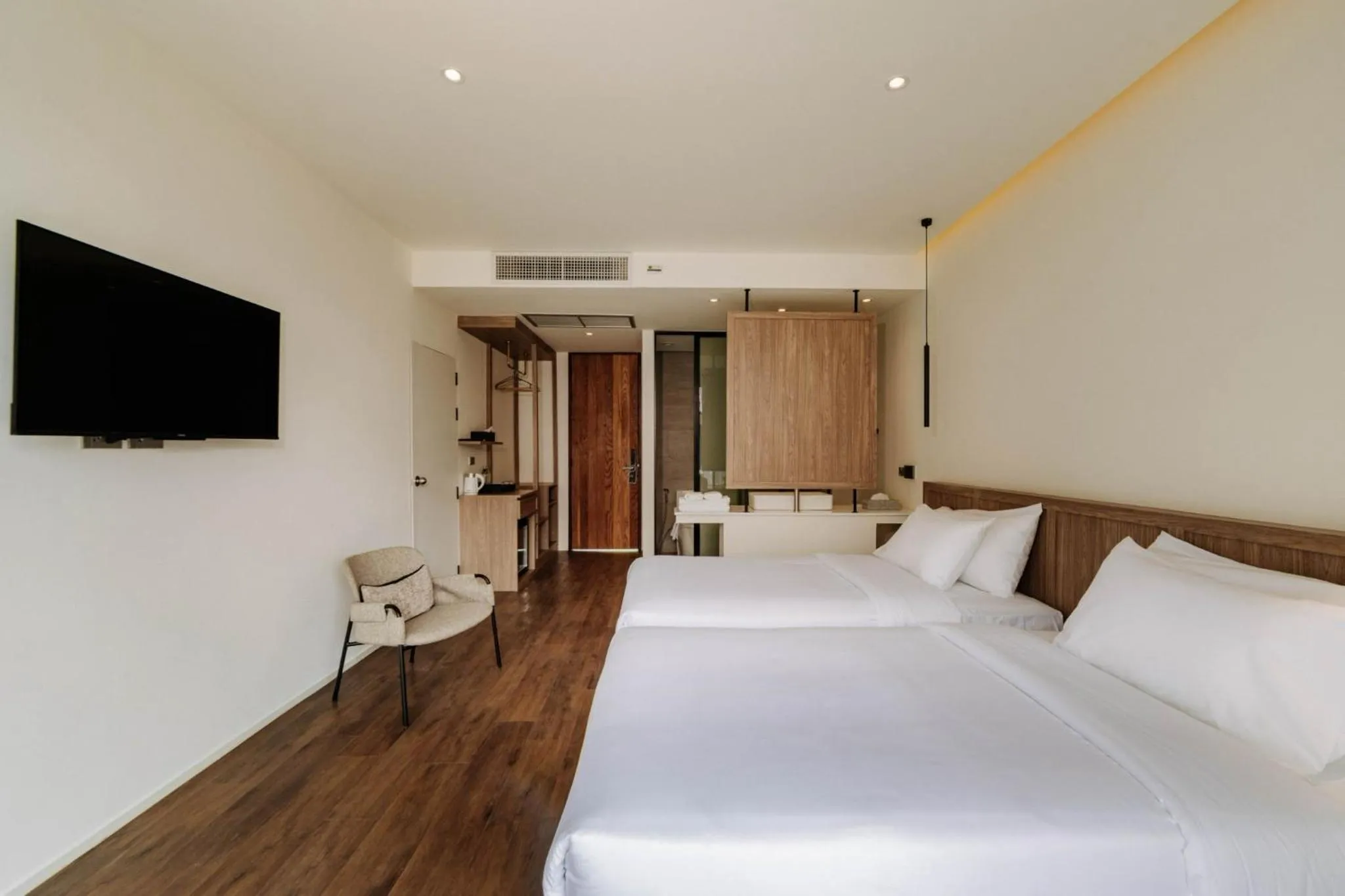 Bed in Shanti-Retreat Hotel