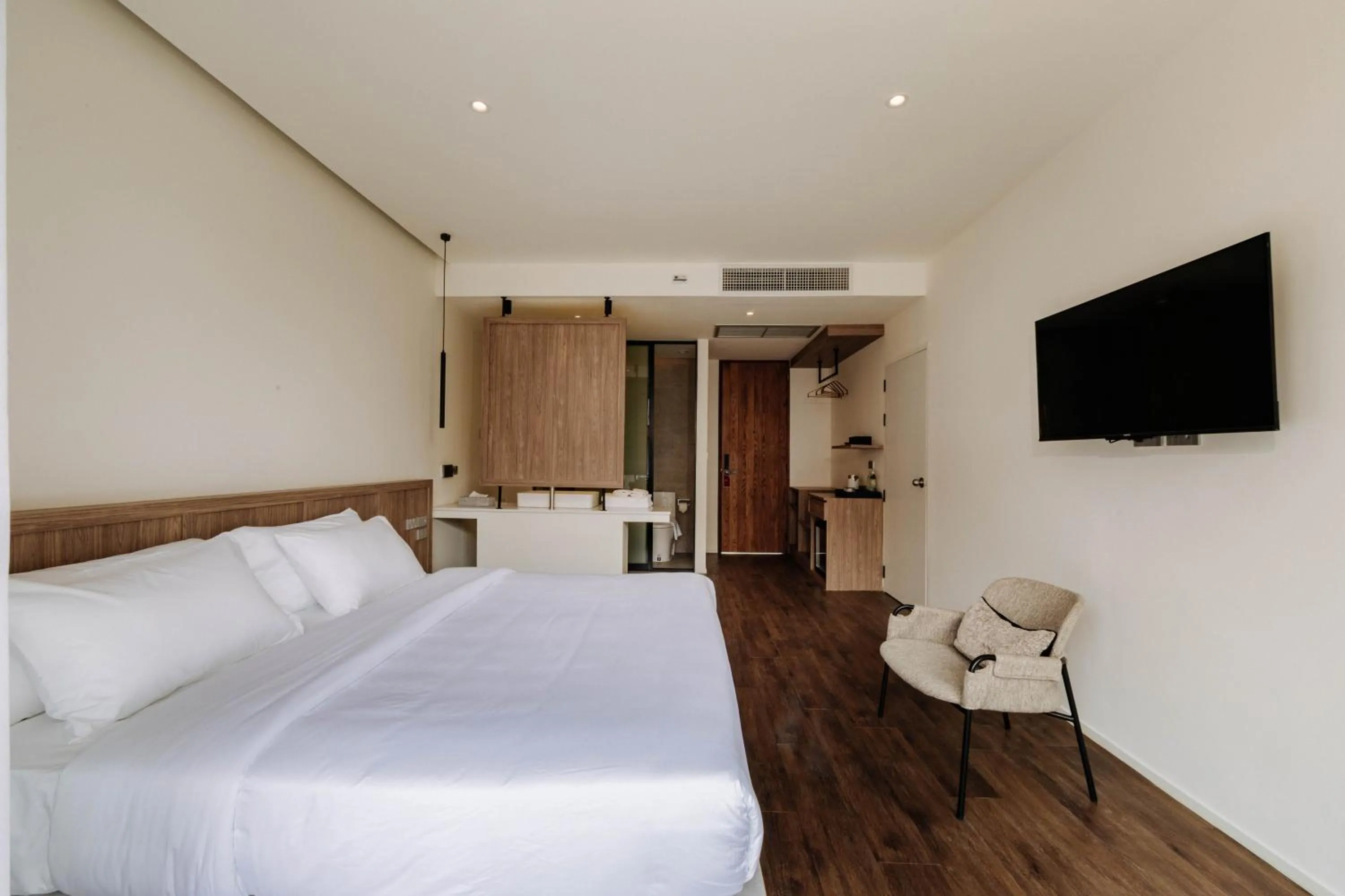 Bed in Shanti-Retreat Hotel