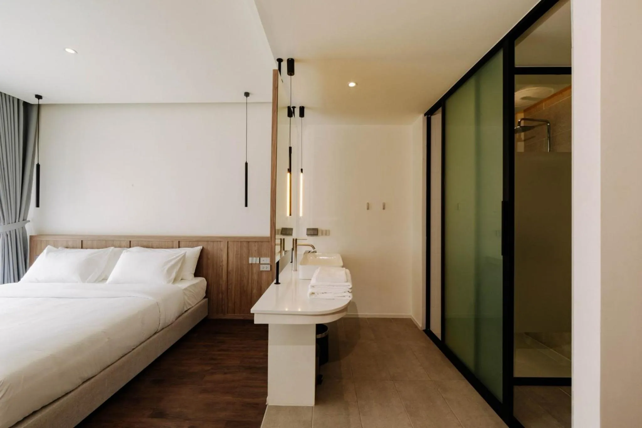 Bed in Shanti-Retreat Hotel