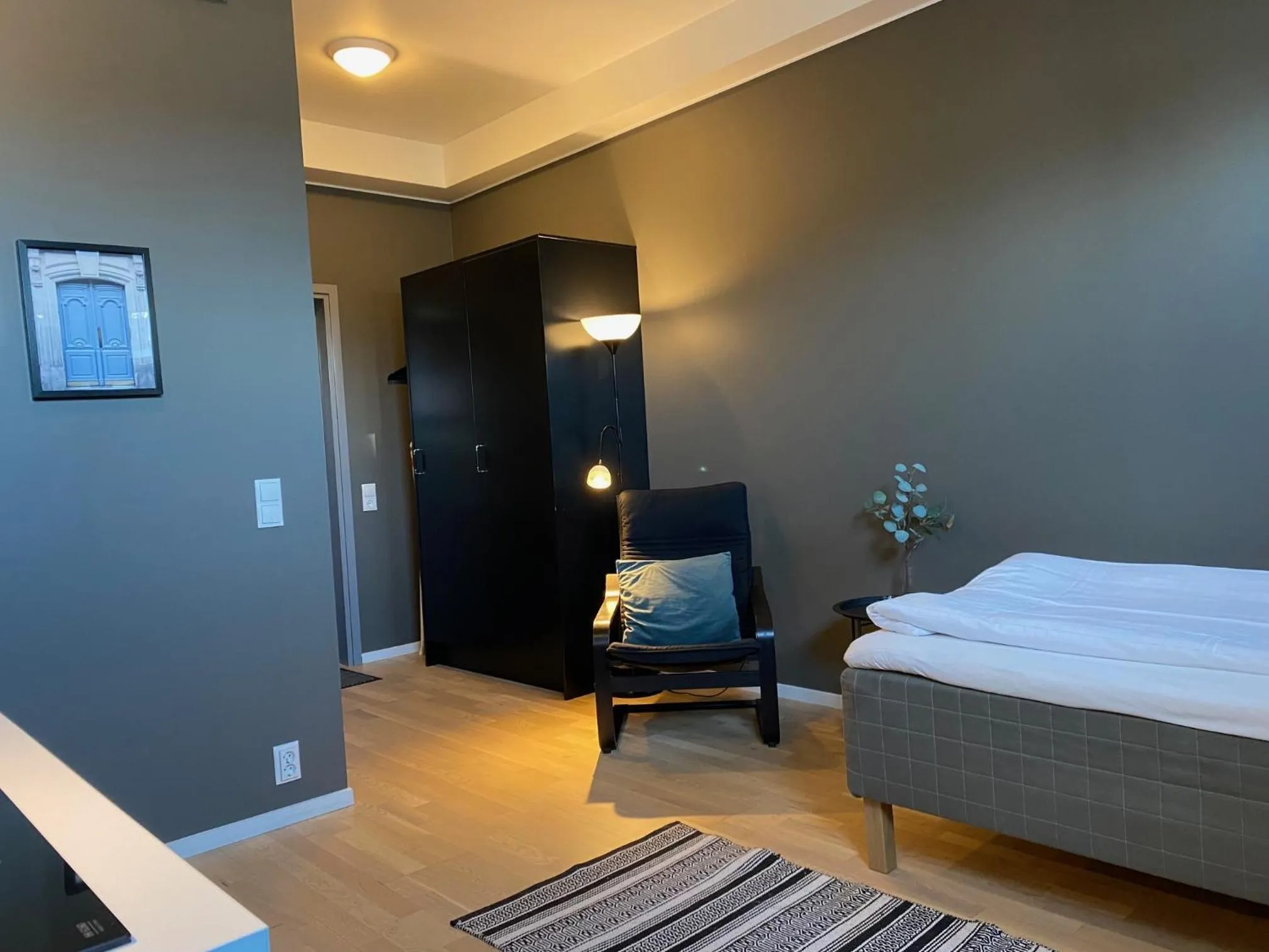 Bed in Magnolia House Norrviken