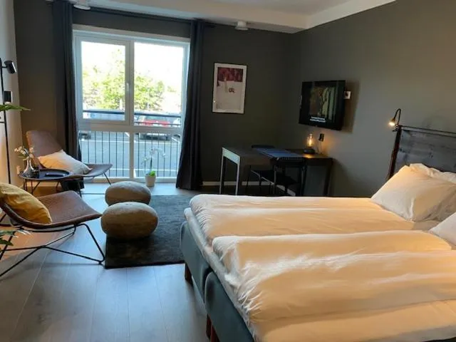 Bed in Magnolia House Norrviken