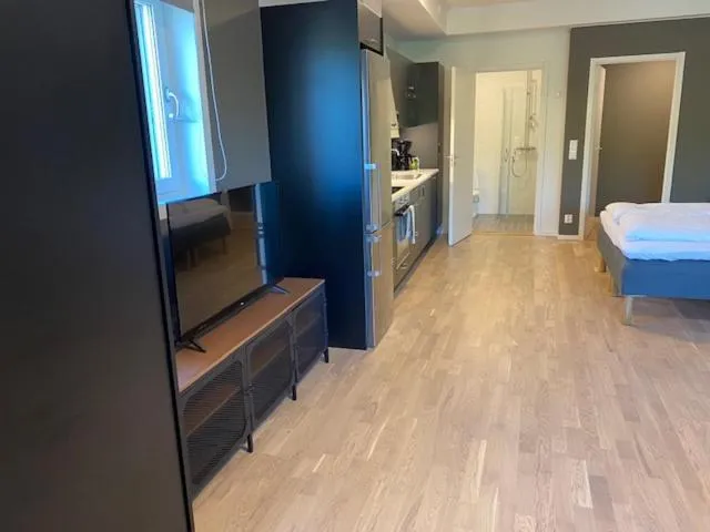 Bed in Magnolia House Norrviken