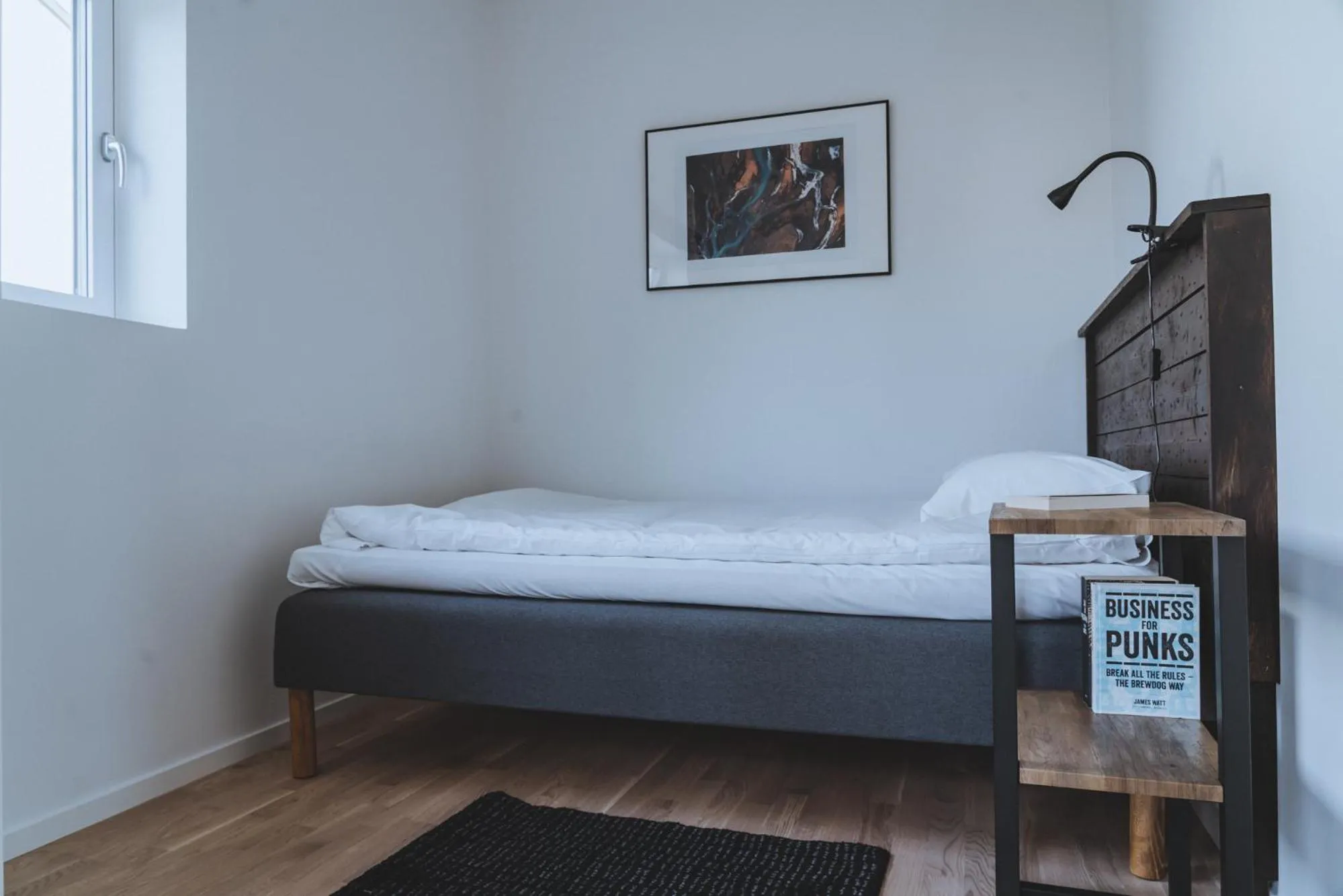 Bed in Magnolia House Norrviken