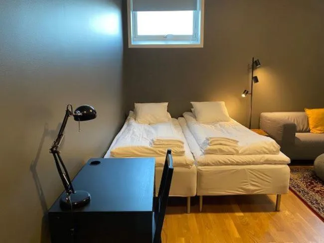 Bed in Magnolia House Norrviken