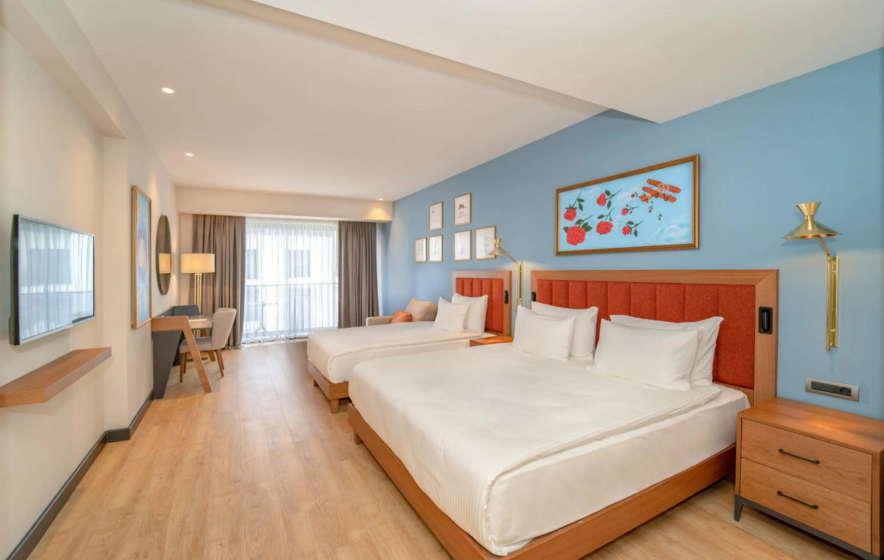 Photo of the whole room, Bed in Sundia Exclusive By Liberty Fethiye Adults Only